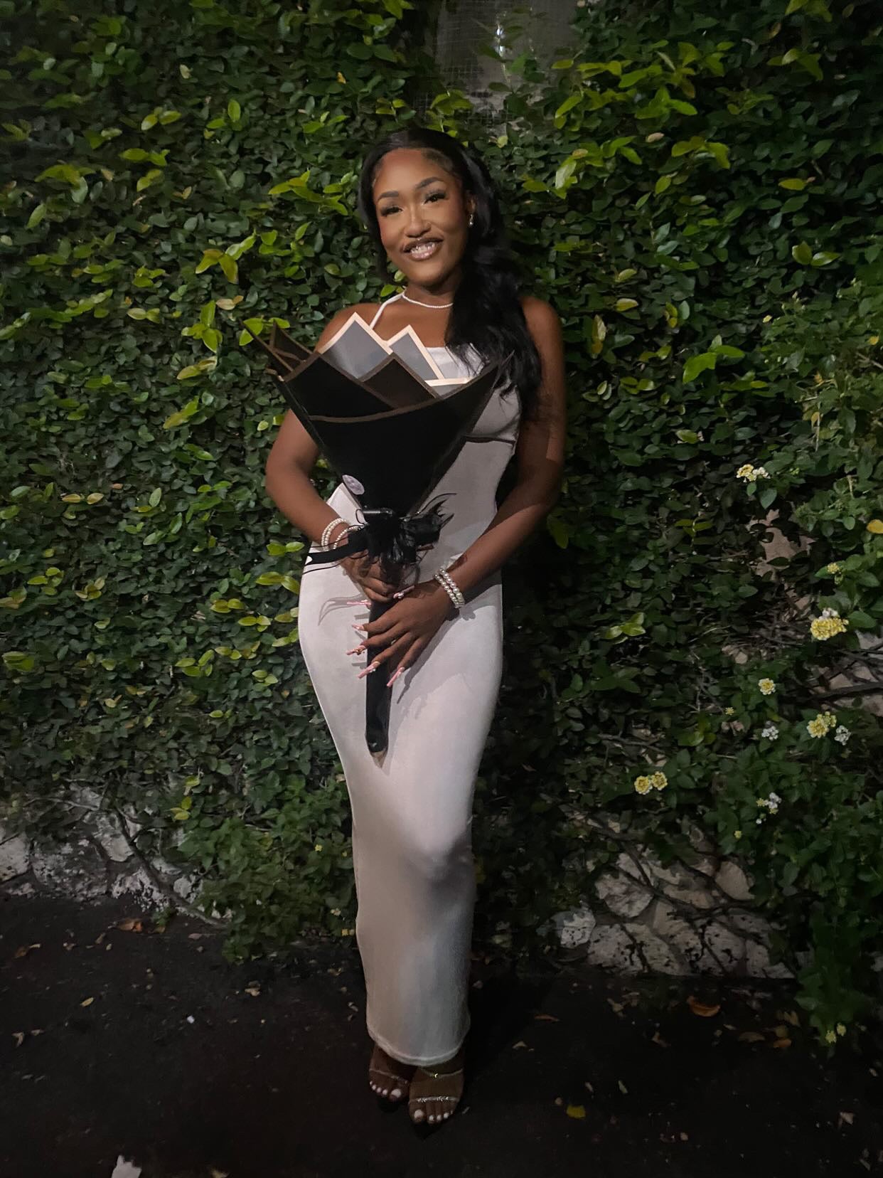 Carey Vibe Dress (White)