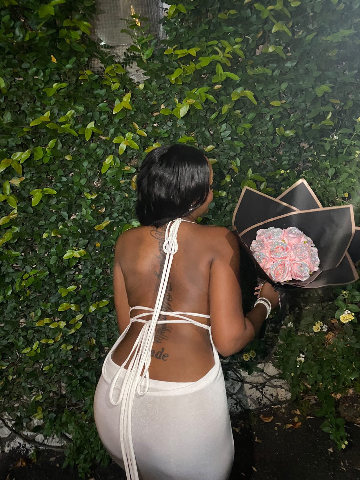 Carey Vibe Dress (White)