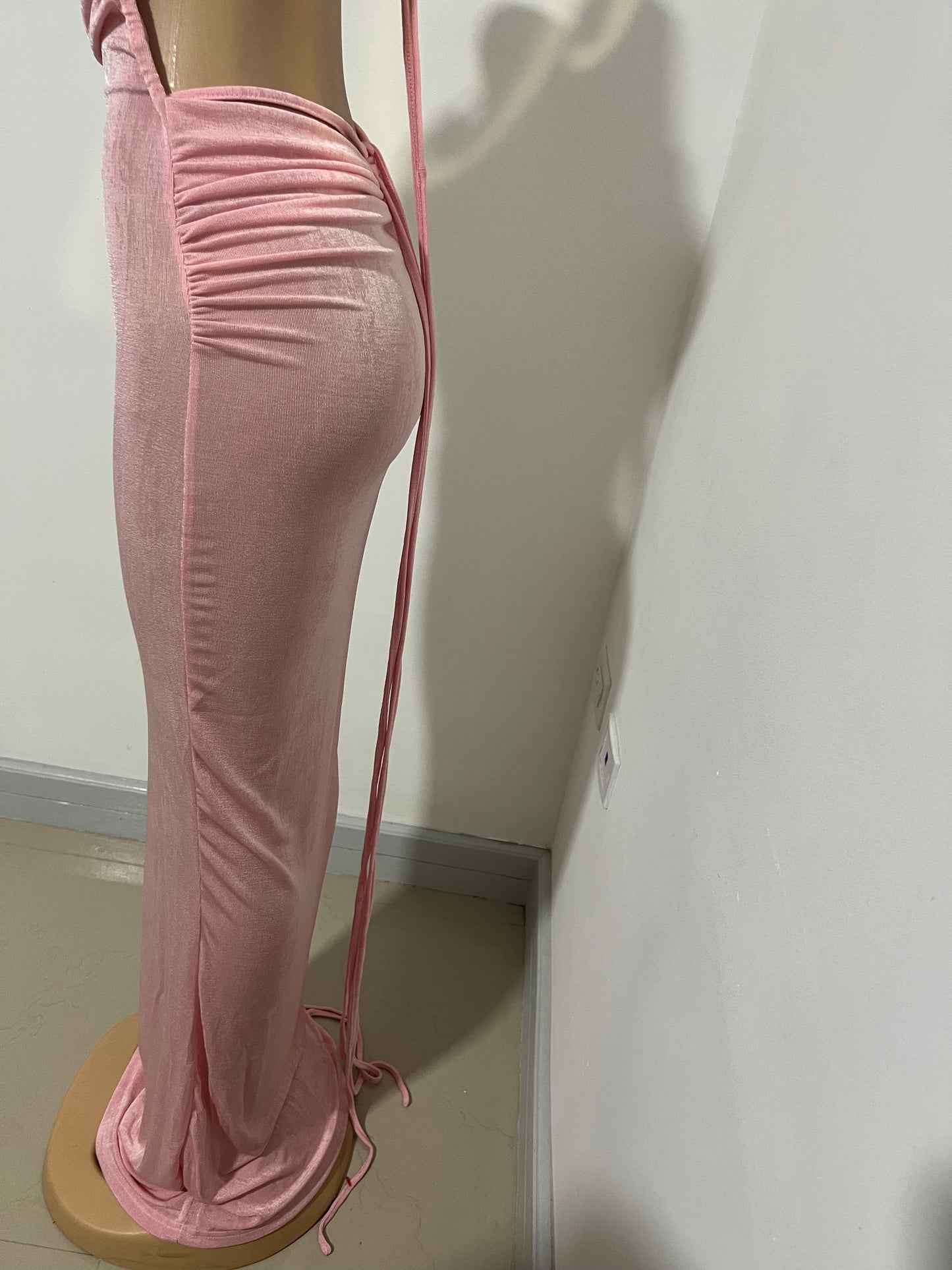 Carey Princess Dress (Light Pink)