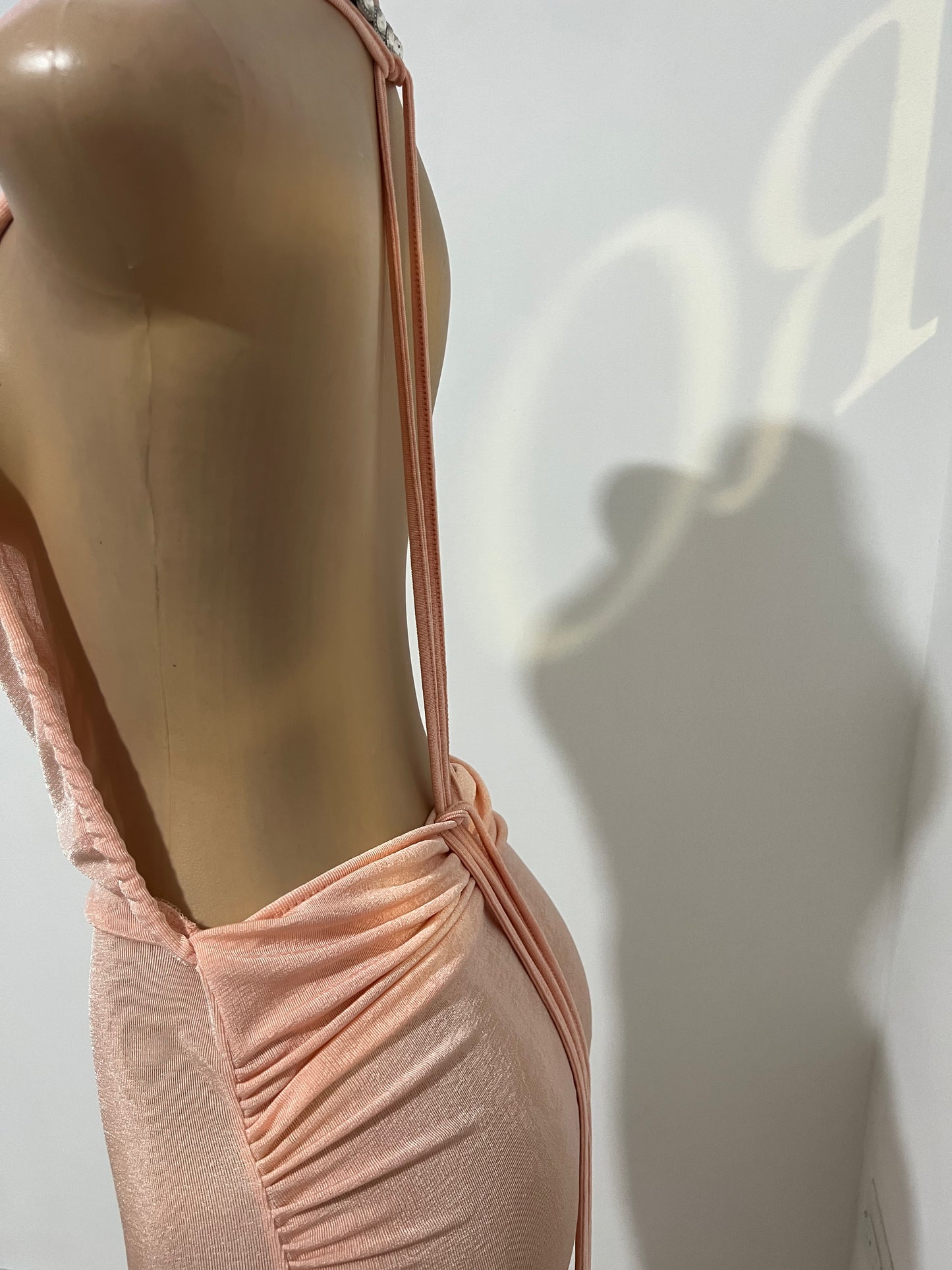 Carey Princess Dress (Peach)