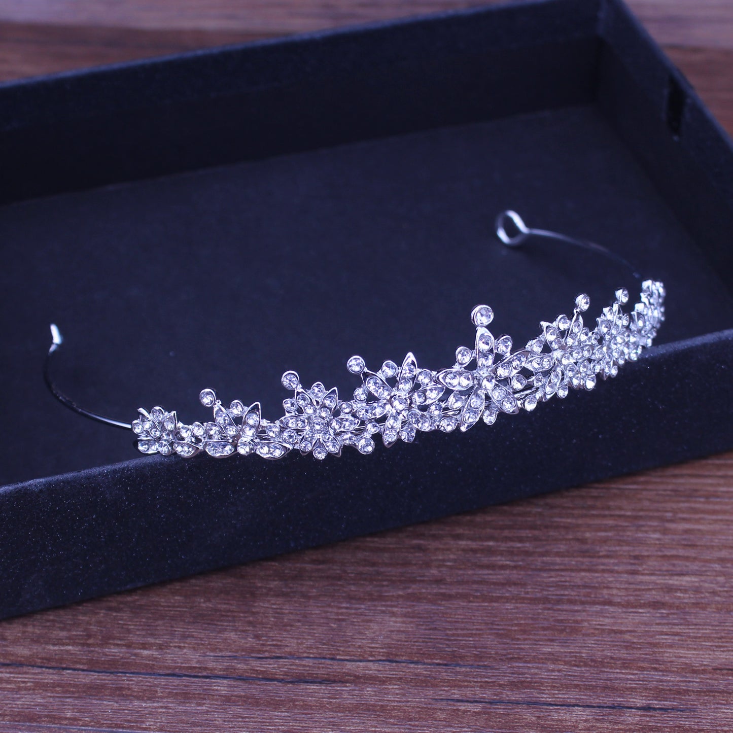 Starlight Crystal Tiara (Silver)