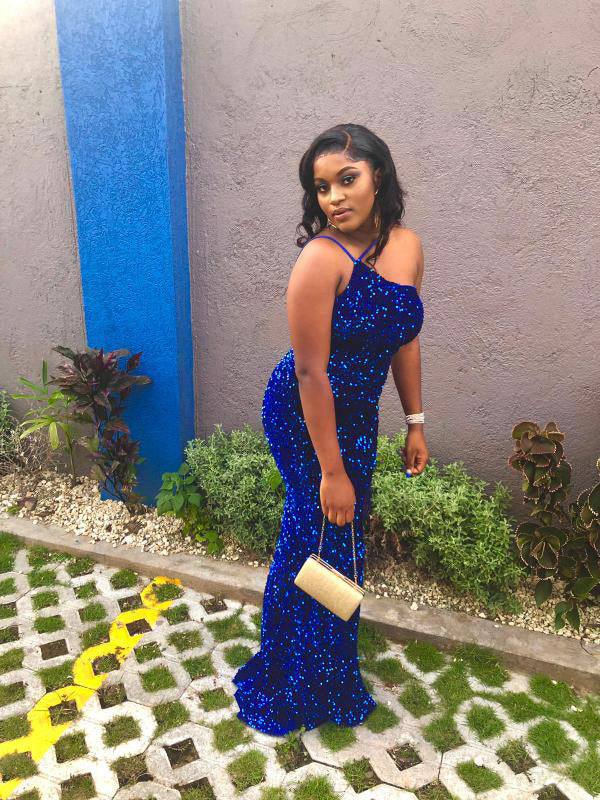 Kayan Glam Dress (Blue)