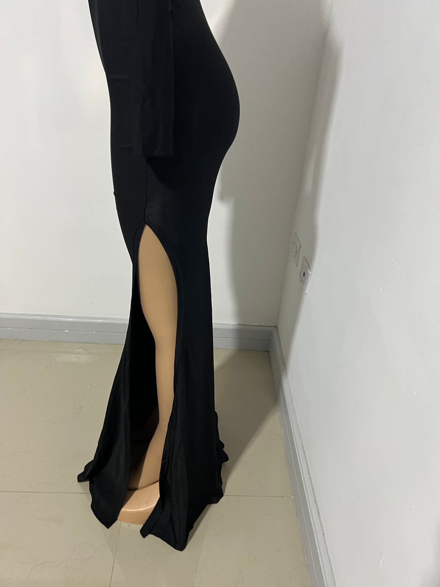 Kerry Long Sleeve Dress (Black)