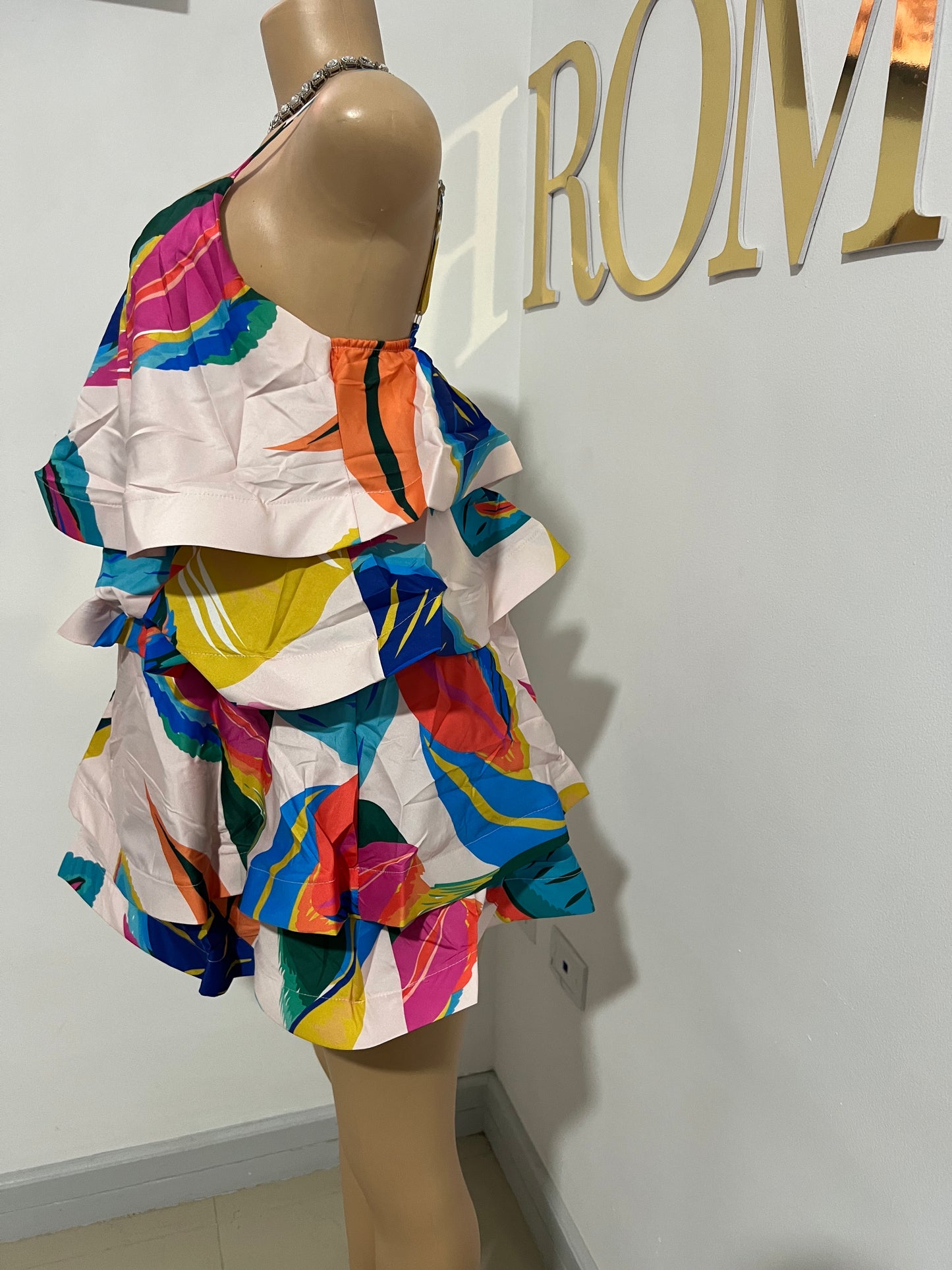 Pharaoh Dress (Pink- Forest)