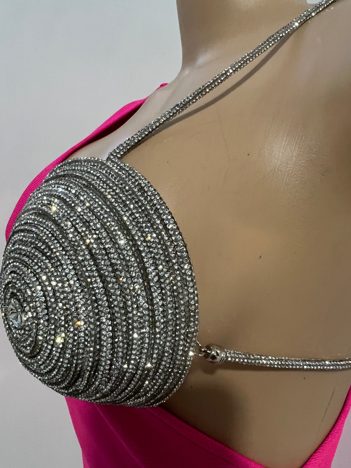 Milan Glam Bandage Dress (Pink)