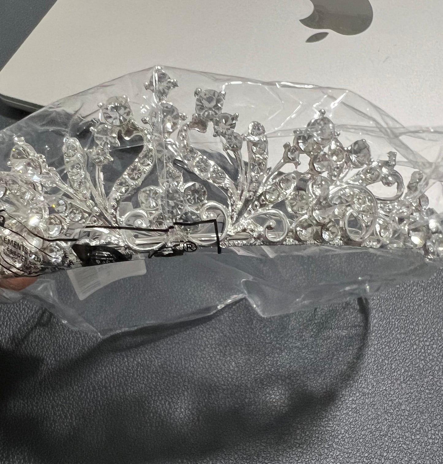 Cherri Crystal Tiara (Silver)