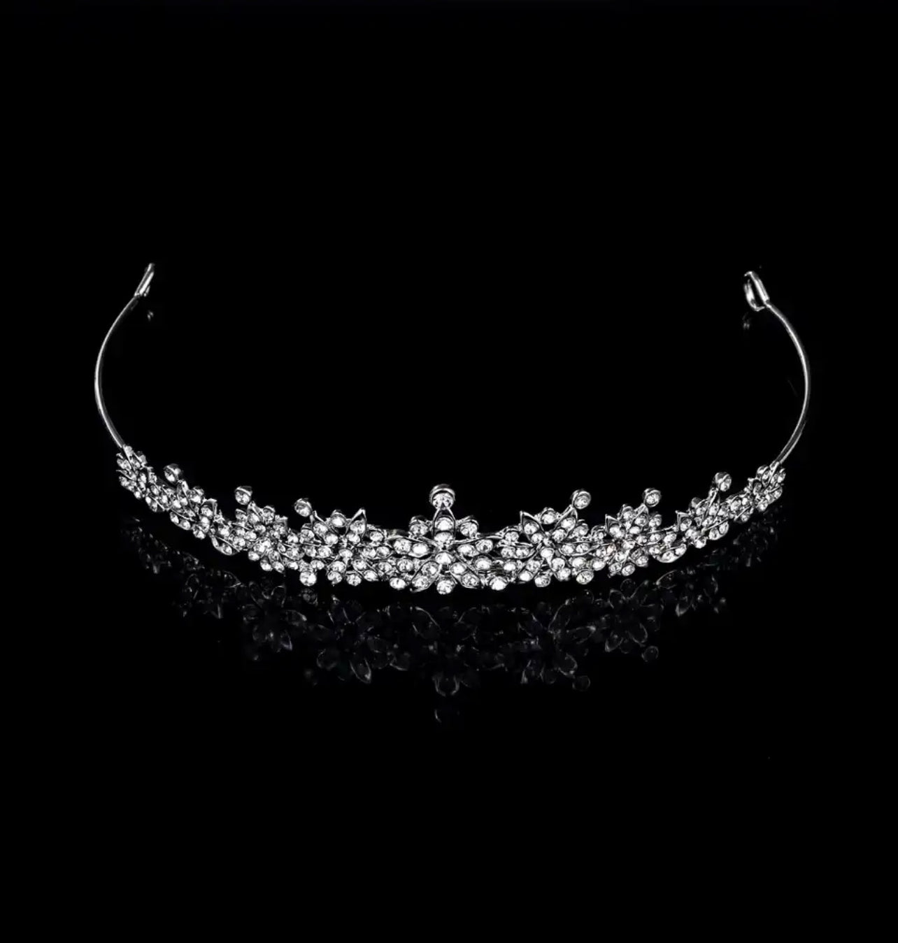 Starlight Crystal Tiara (Silver)