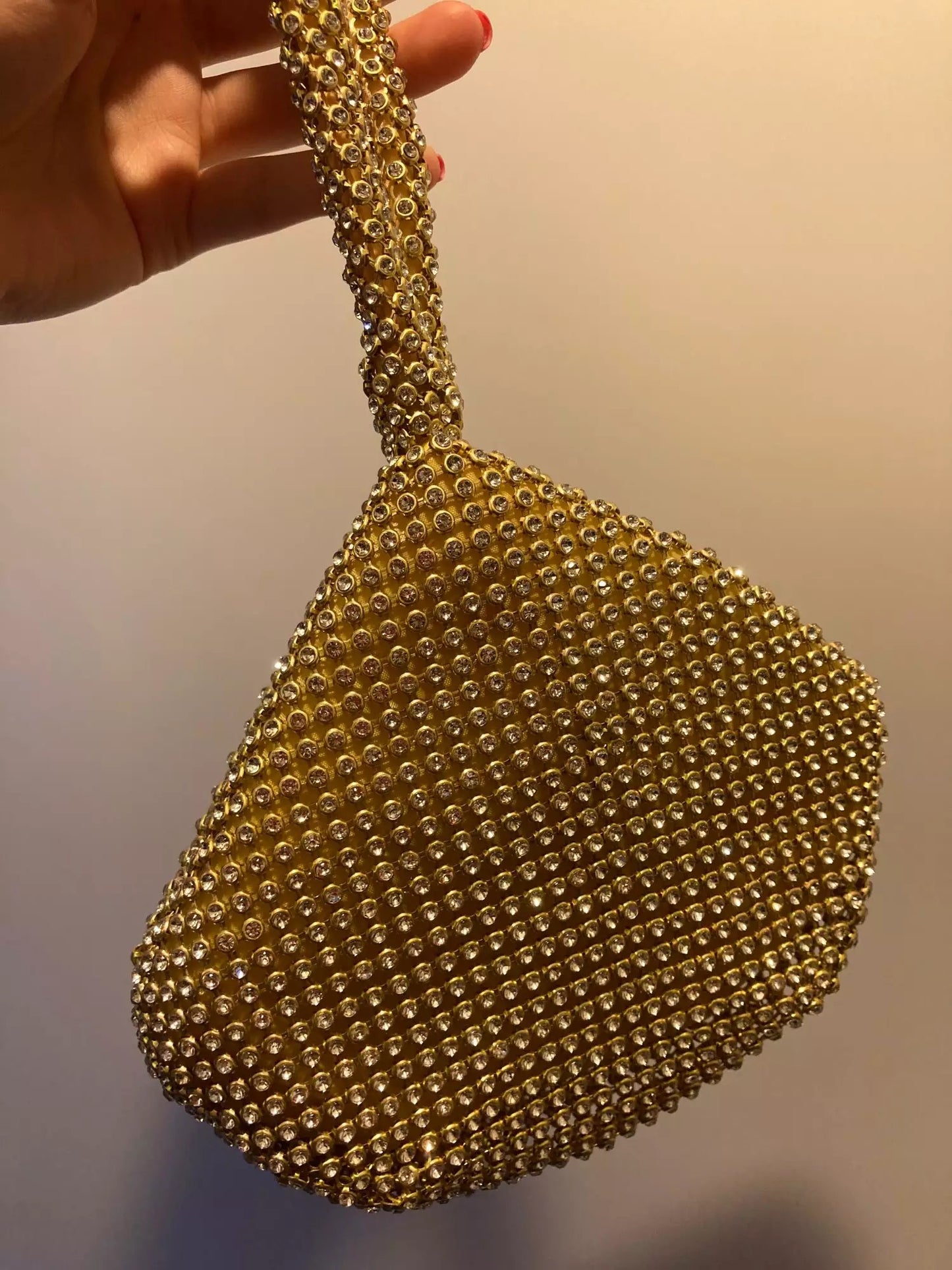 Jade Crystal Bag (Gold)