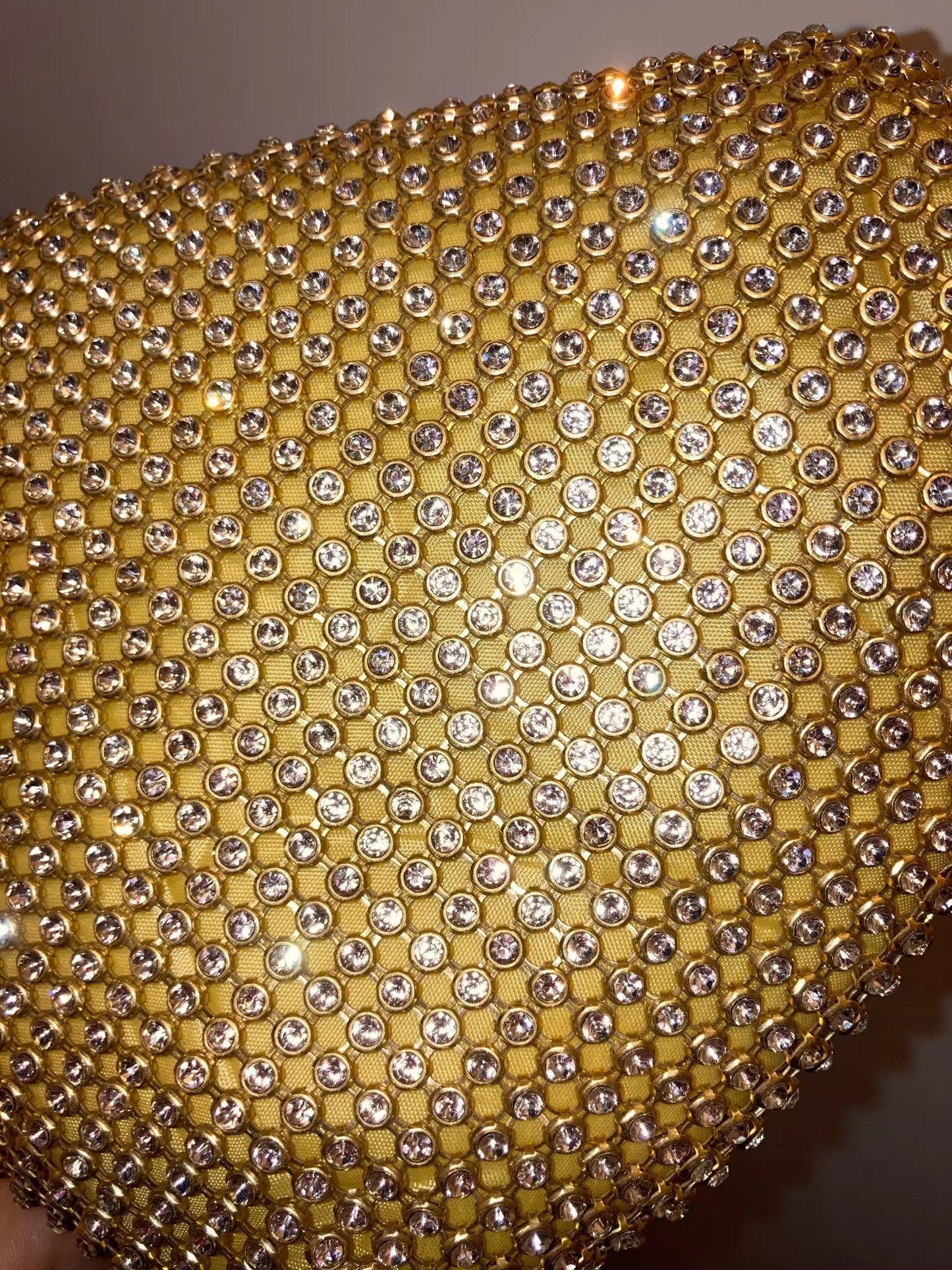 Jade Crystal Bag (Gold)