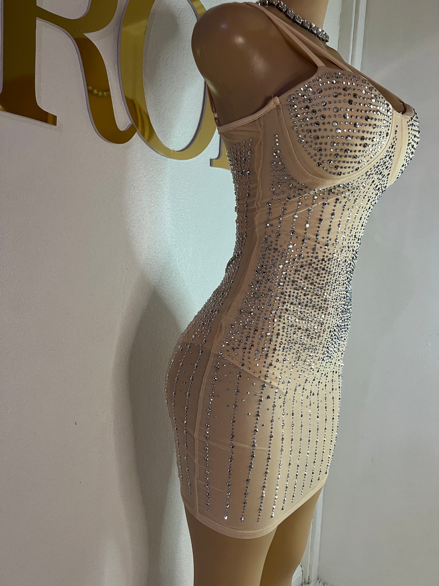 Ashanti Dress (Nude)