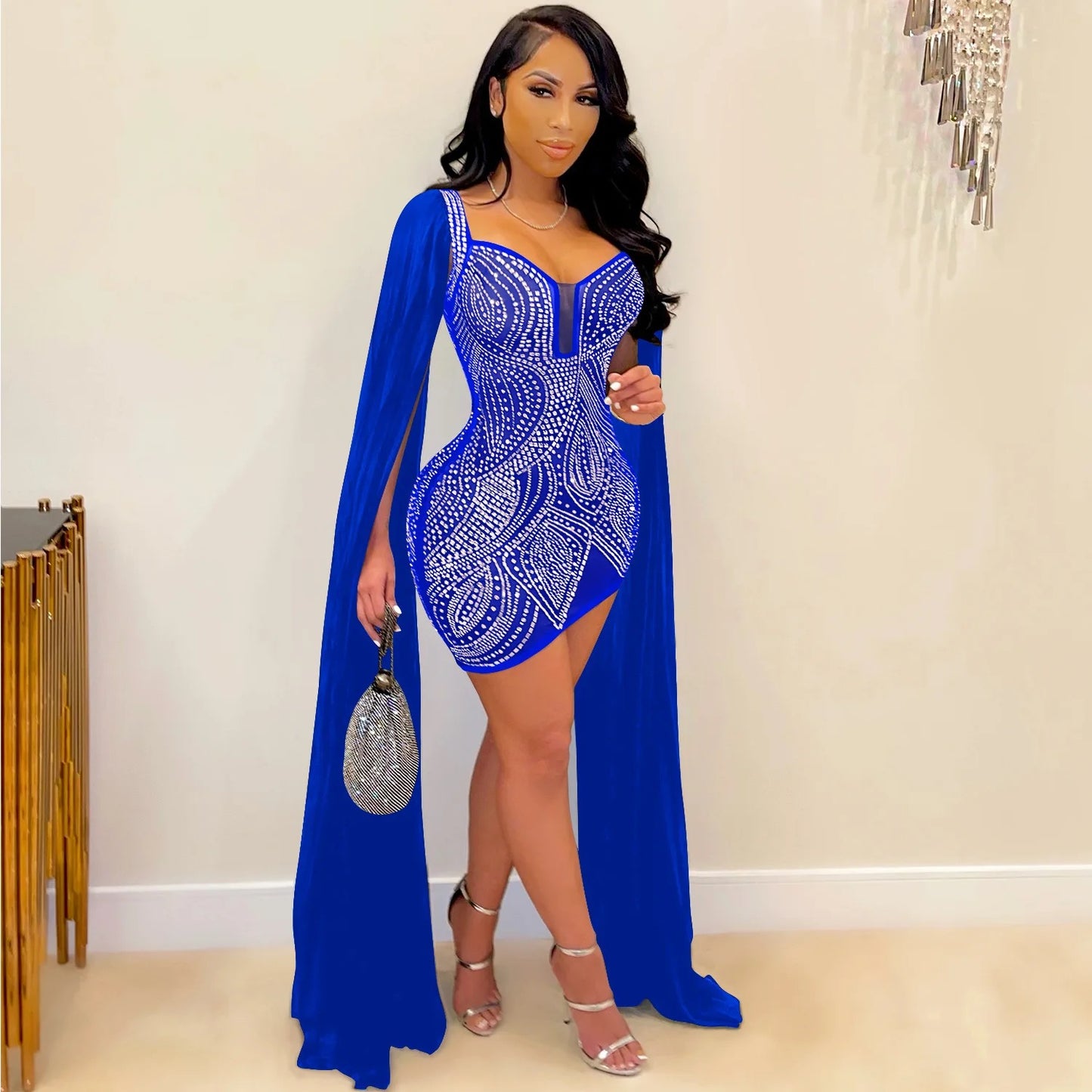 Phoenix Dress (Blue)
