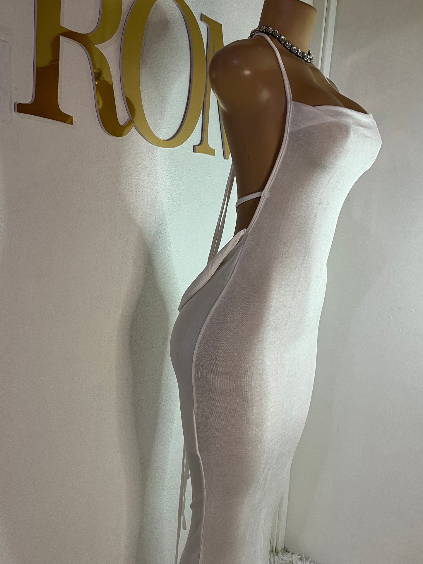 Carey True Dress (White)