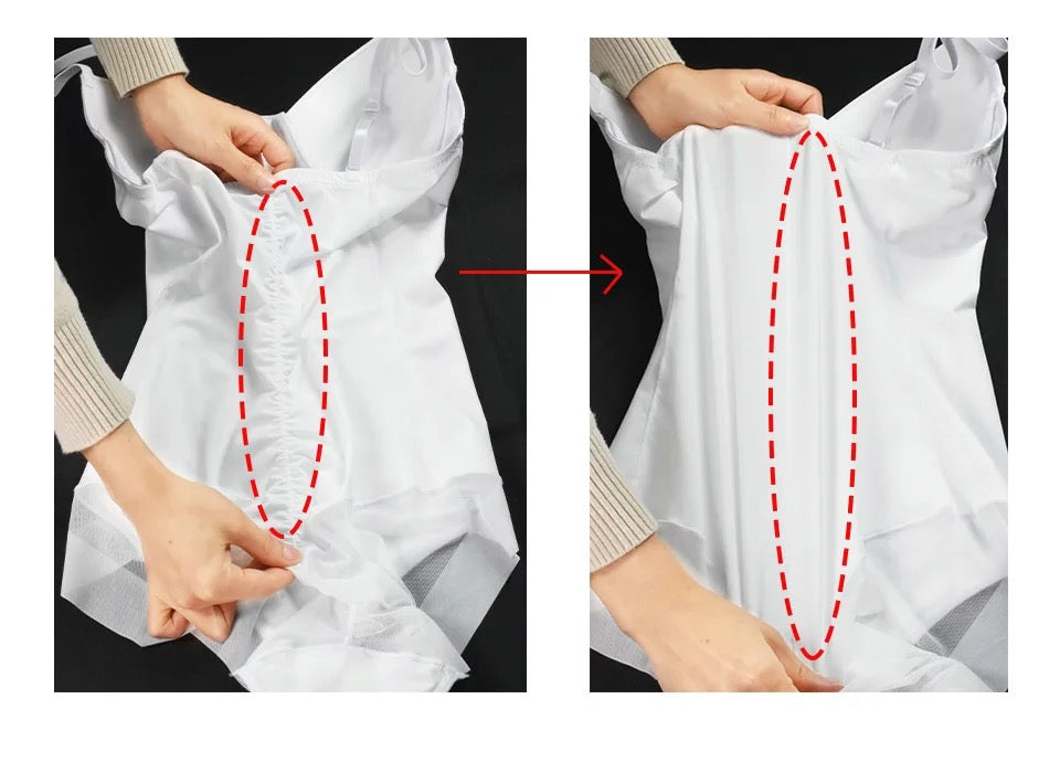 Shapewear Lingerie Bodysuit (Burgundy)