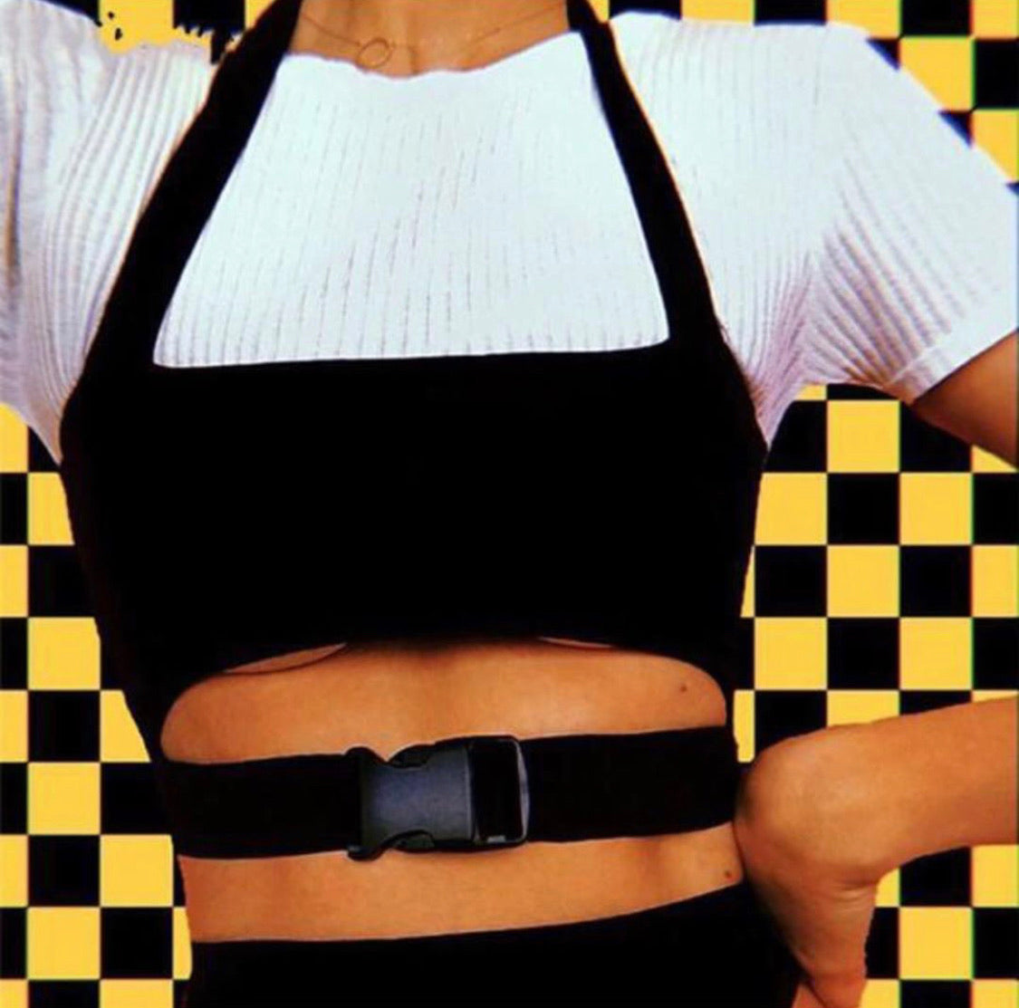 Buckle Crop Top