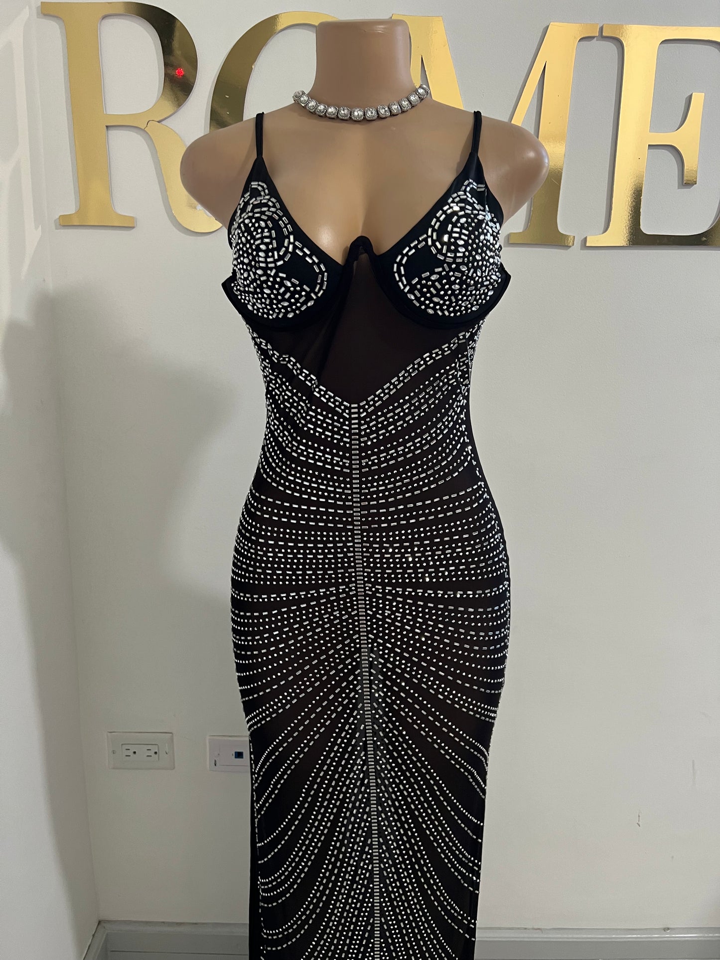 Medusa Dress (Black)