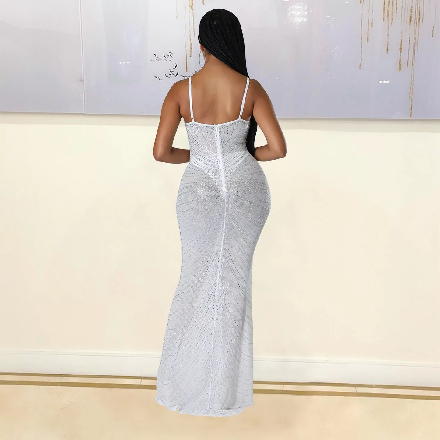 Medusa Dress 2 (White)