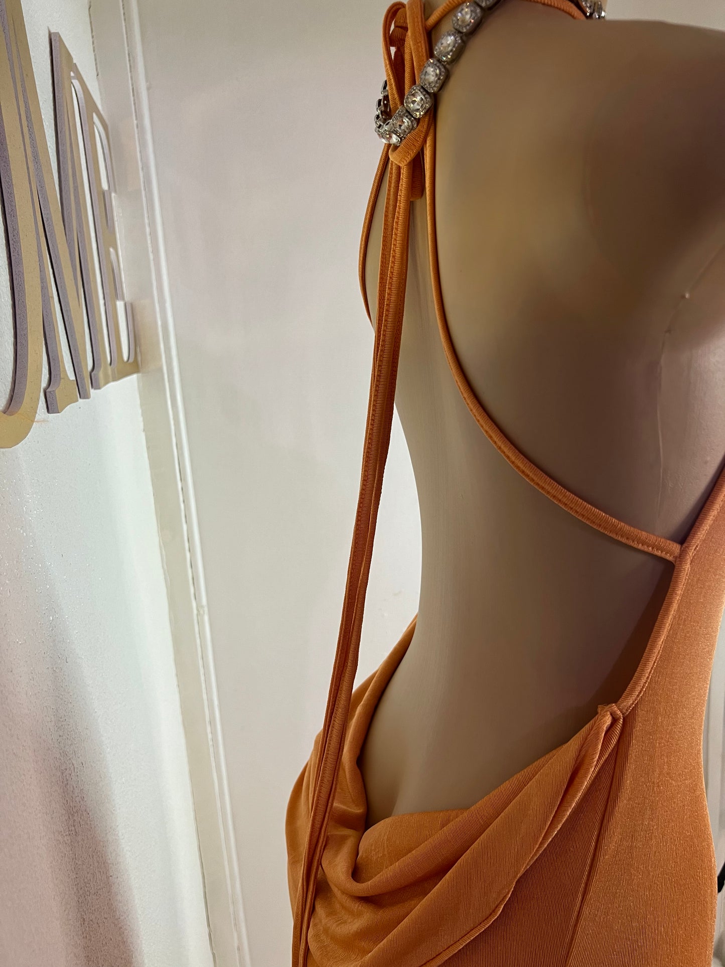 Carey True Dress (Orange)