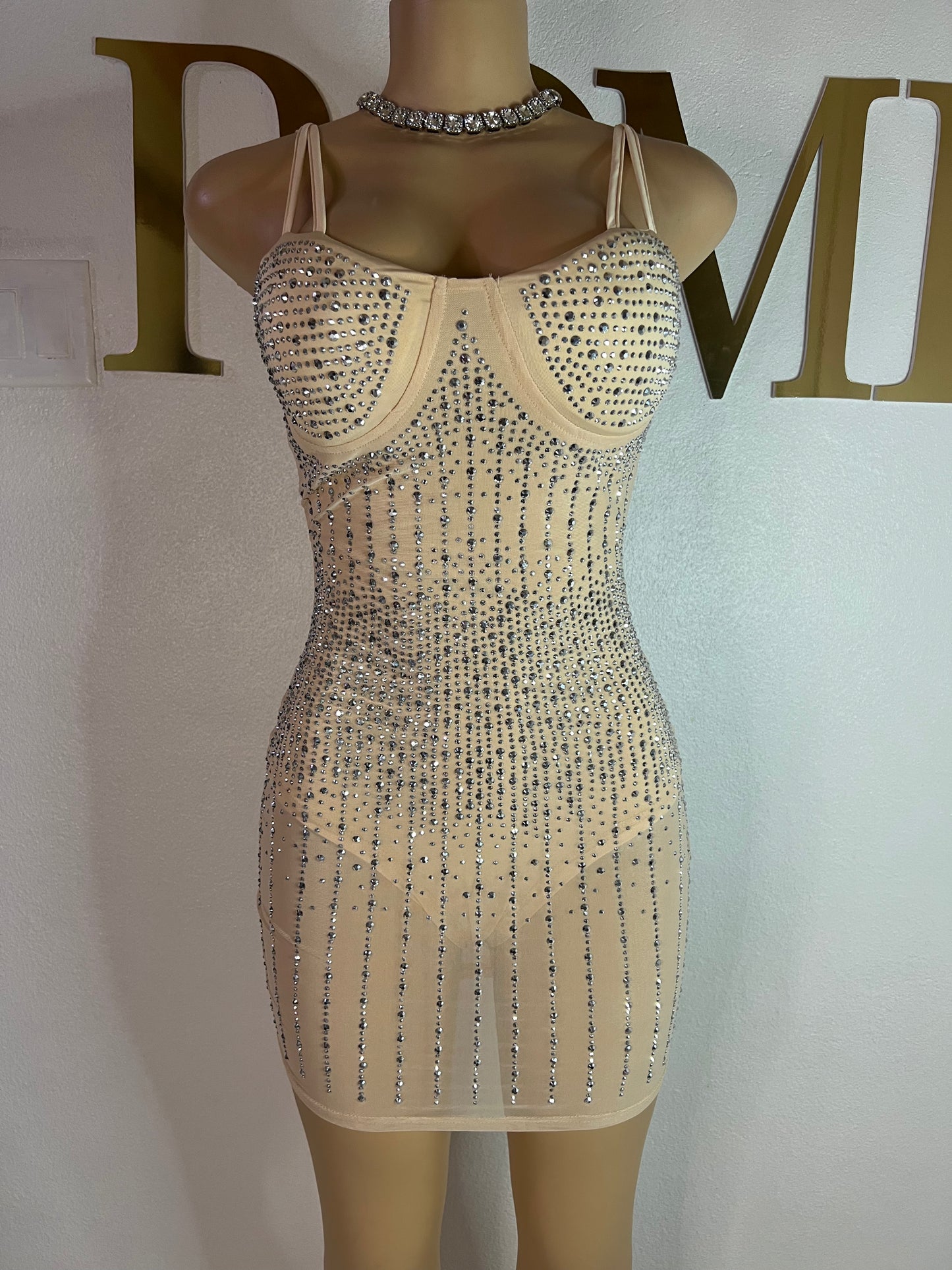 Ashanti Dress (Nude)