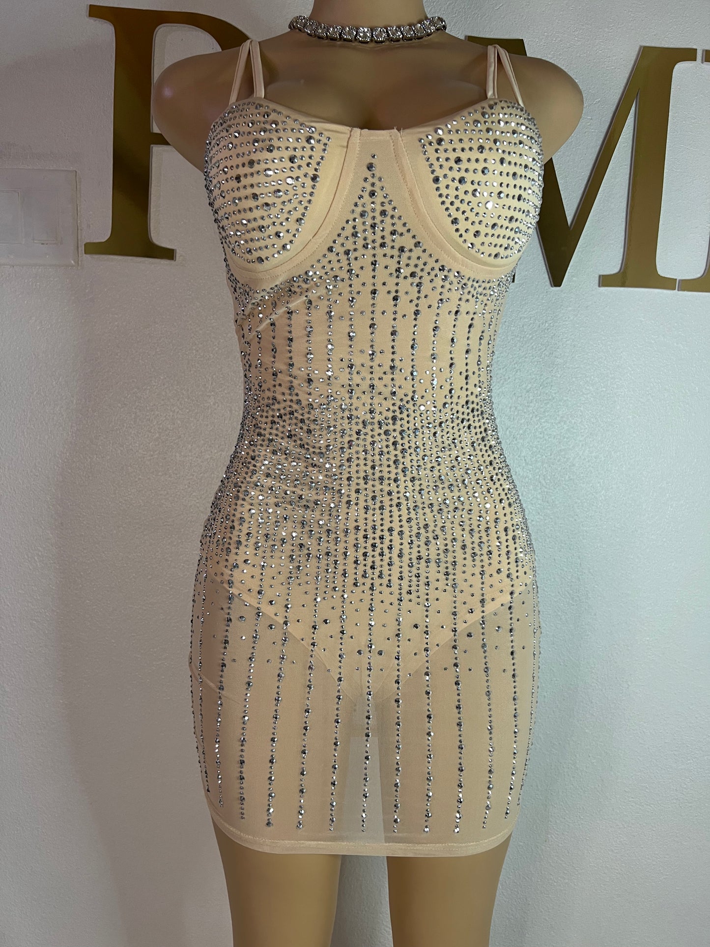 Ashanti Dress (Nude)