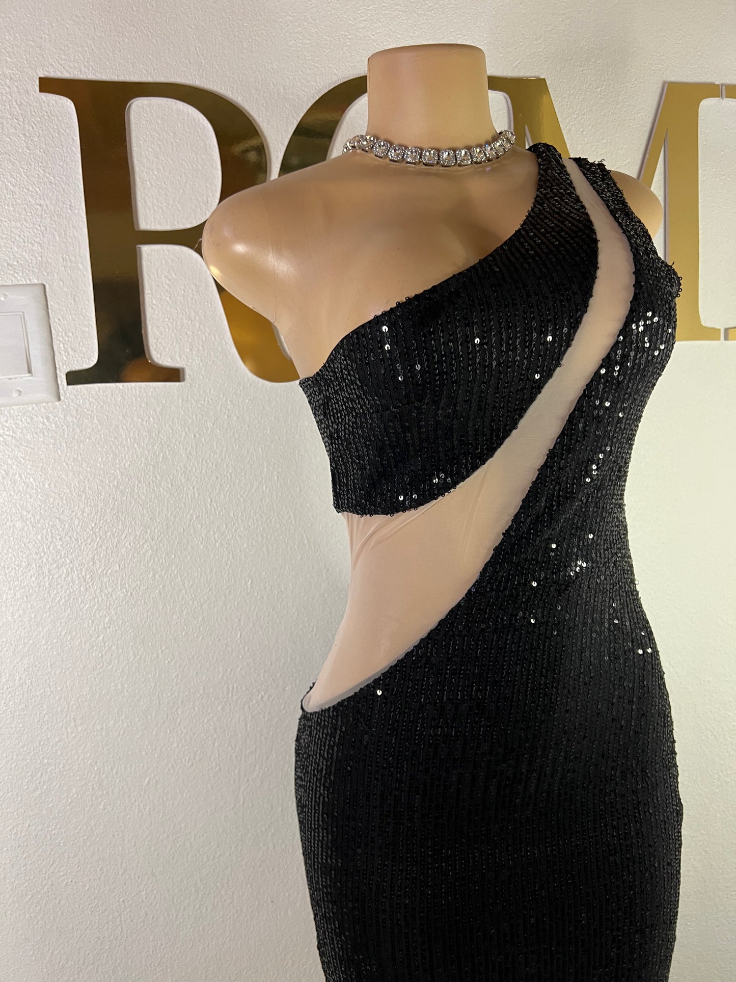 Emma Long Dress (Black)