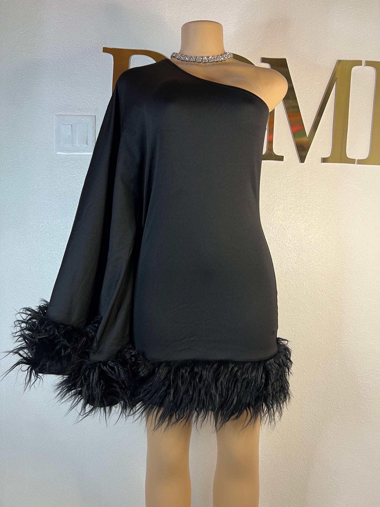 Phoebe Moira Dress (Black)