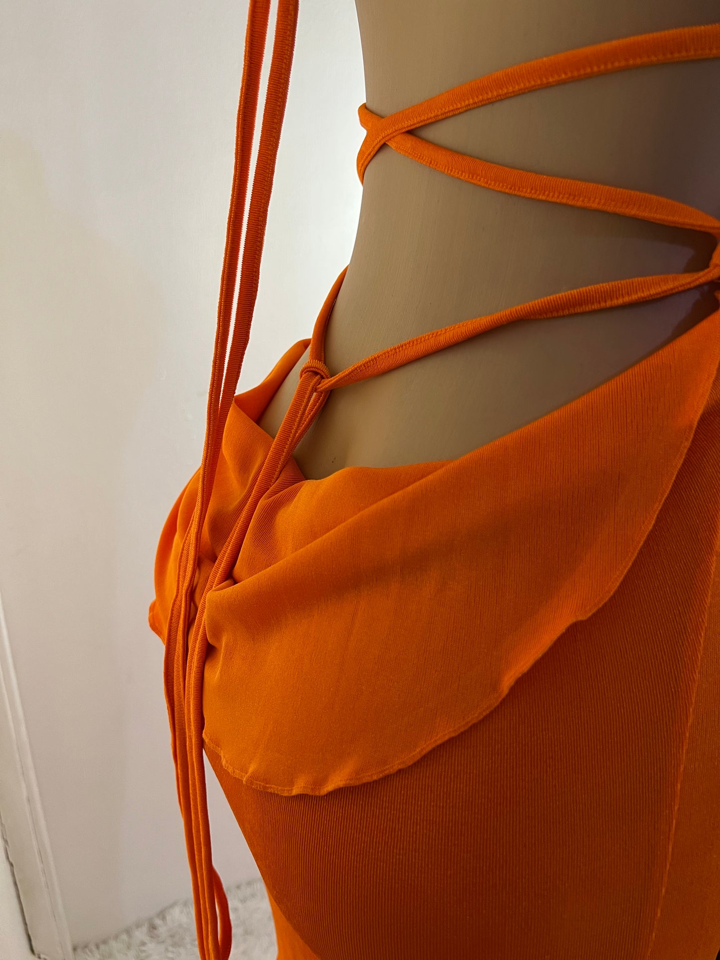 Carey Vibe Dress (Orange)