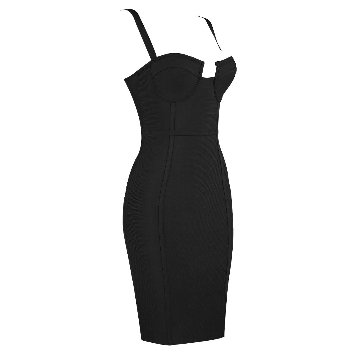 Tiffany Bodycon Dress (Black)