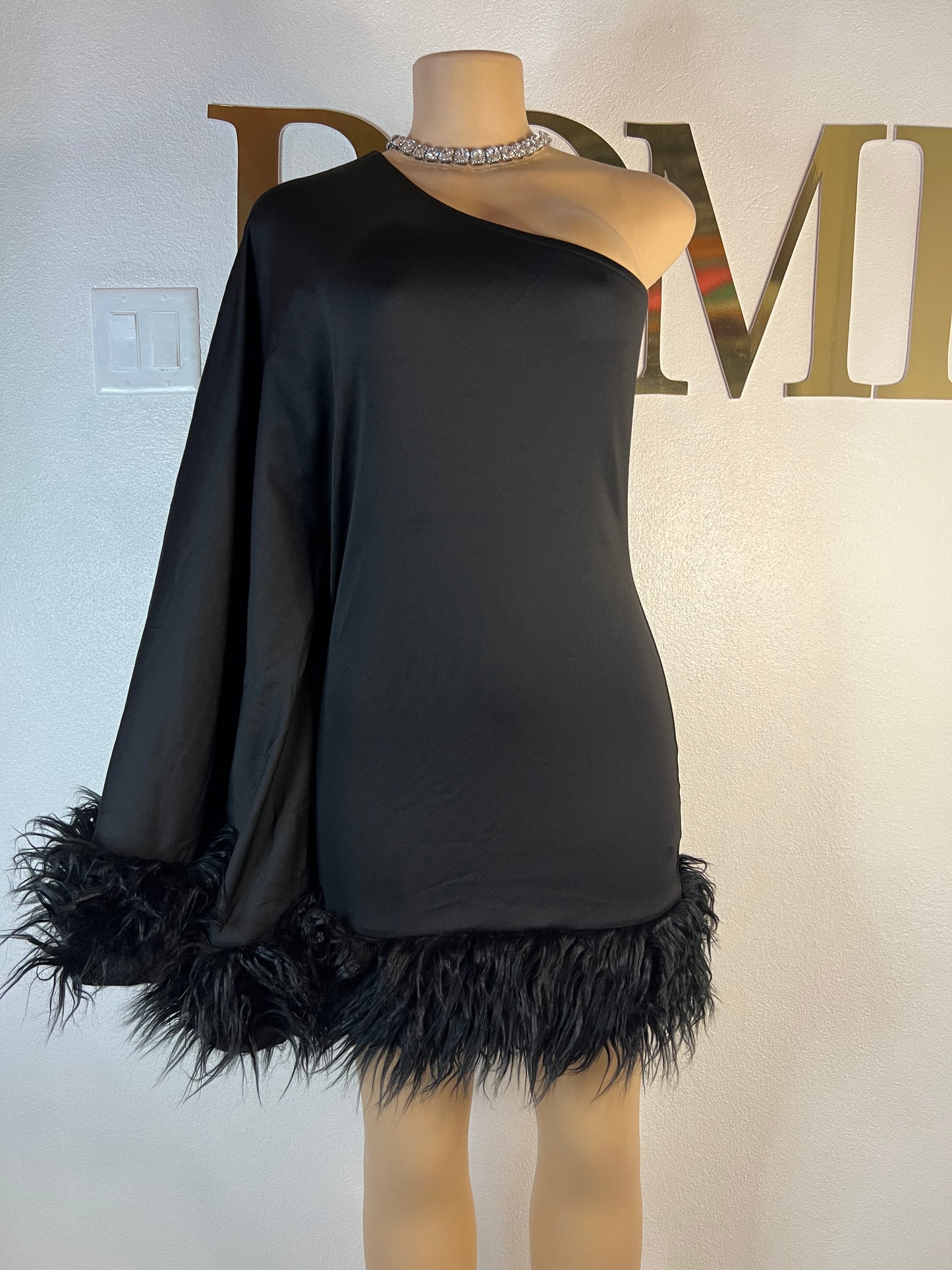 Phoebe Moira Dress (Black)