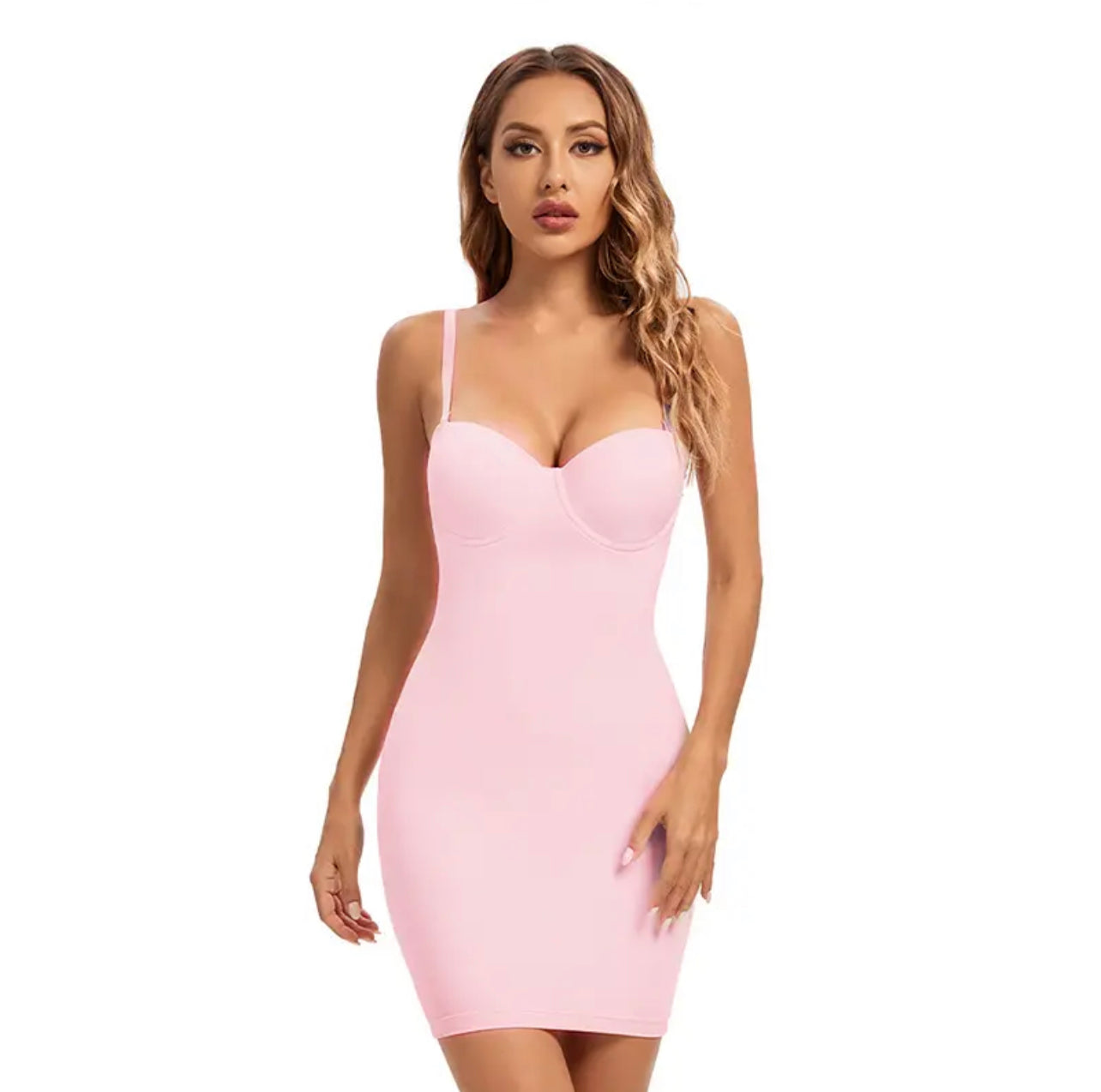 Shapewear Dress (Pink)