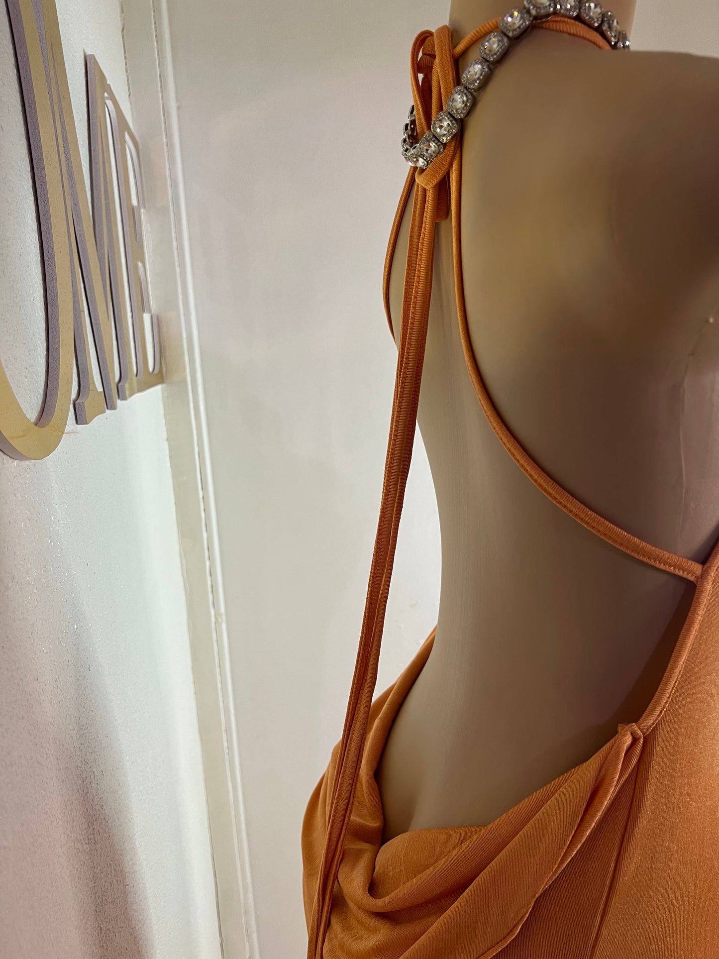 Carey True Dress (Orange)