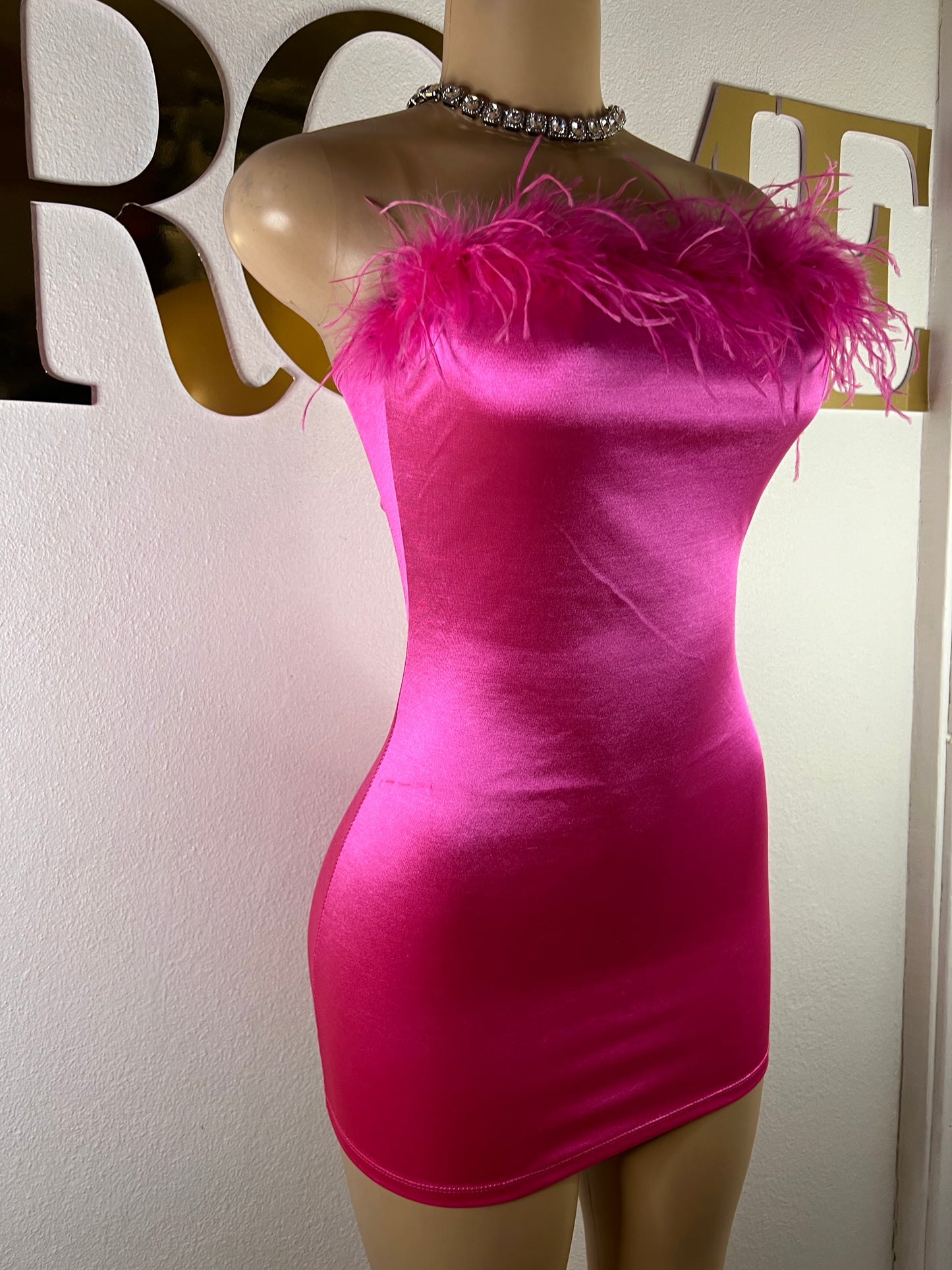 Barbie Super Mini Dress (Pink)