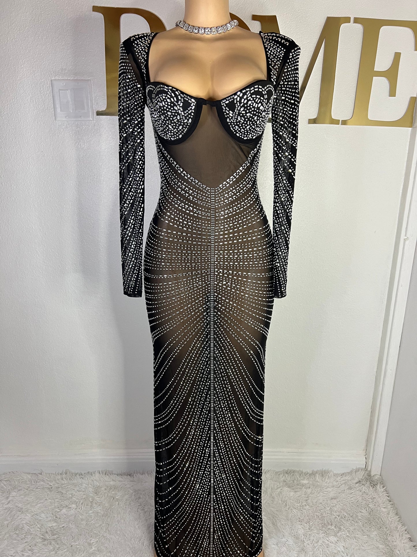 Medusa Grand Dress (Black)