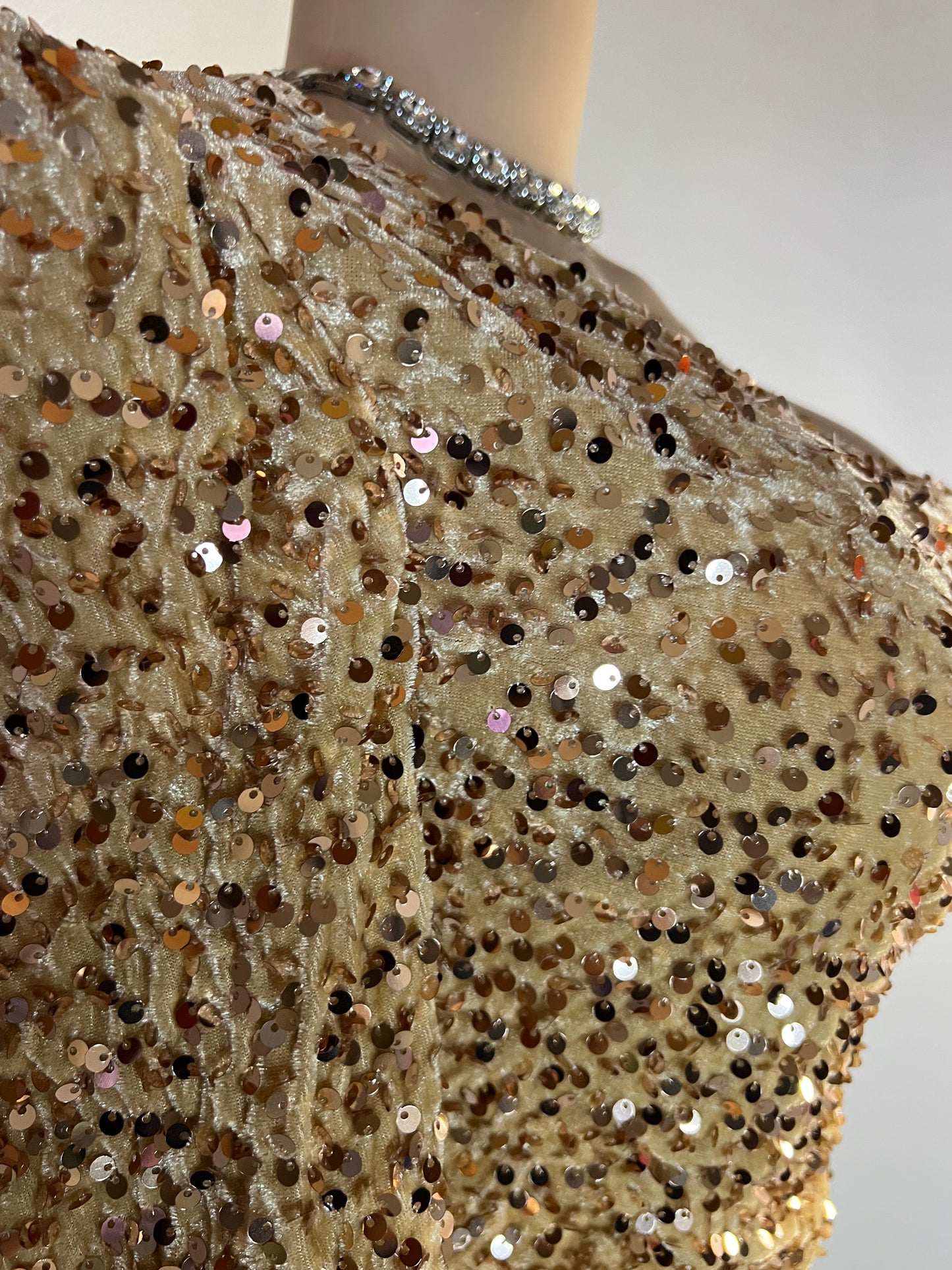 Holly Beth Dress (Gold)