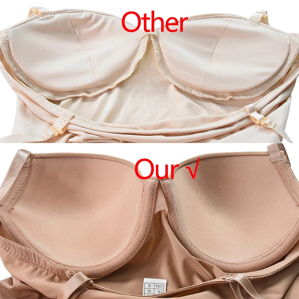 Shapewear Lingerie Bodysuit (White)