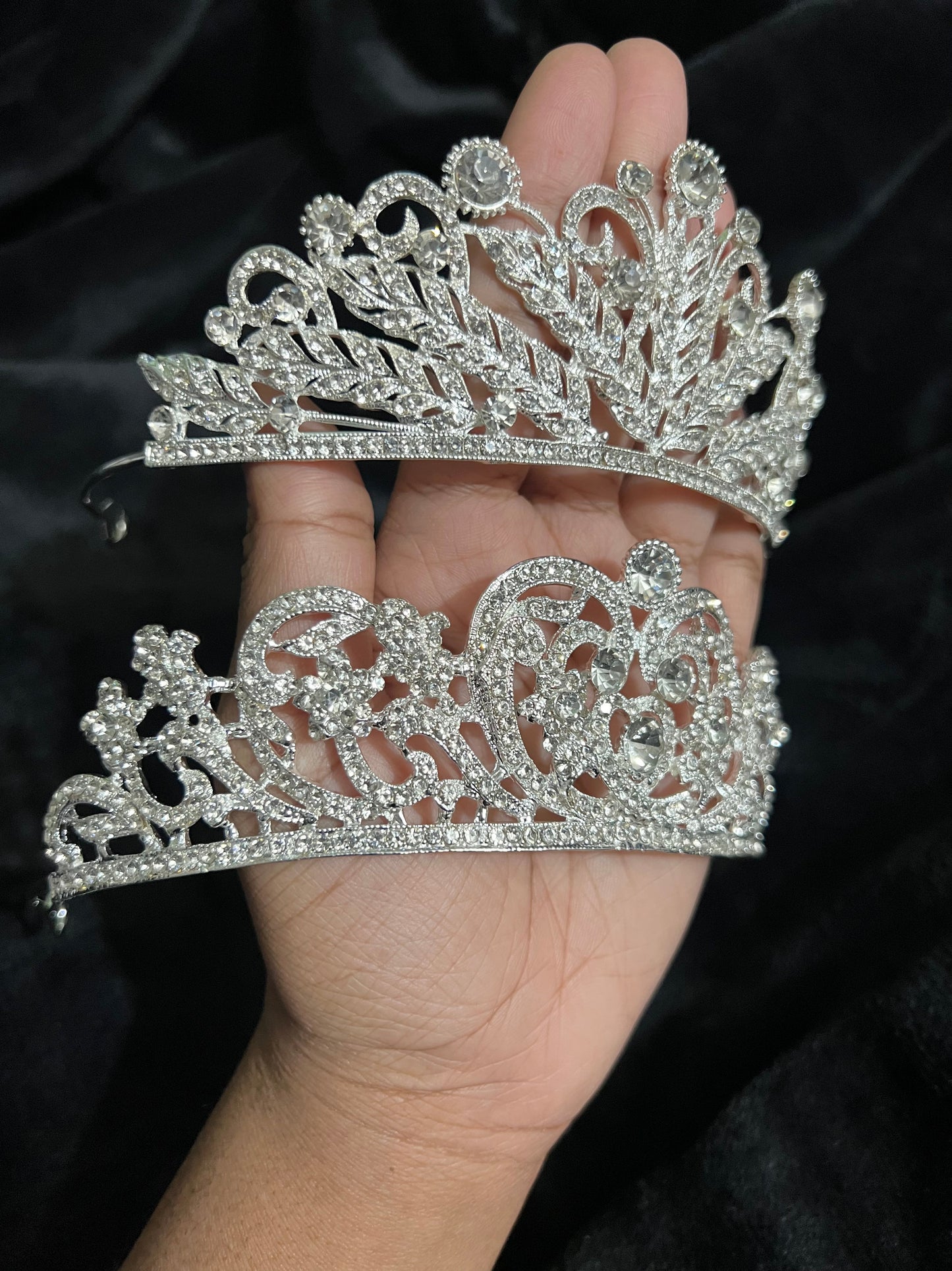 Pearl Crystal Tiara C