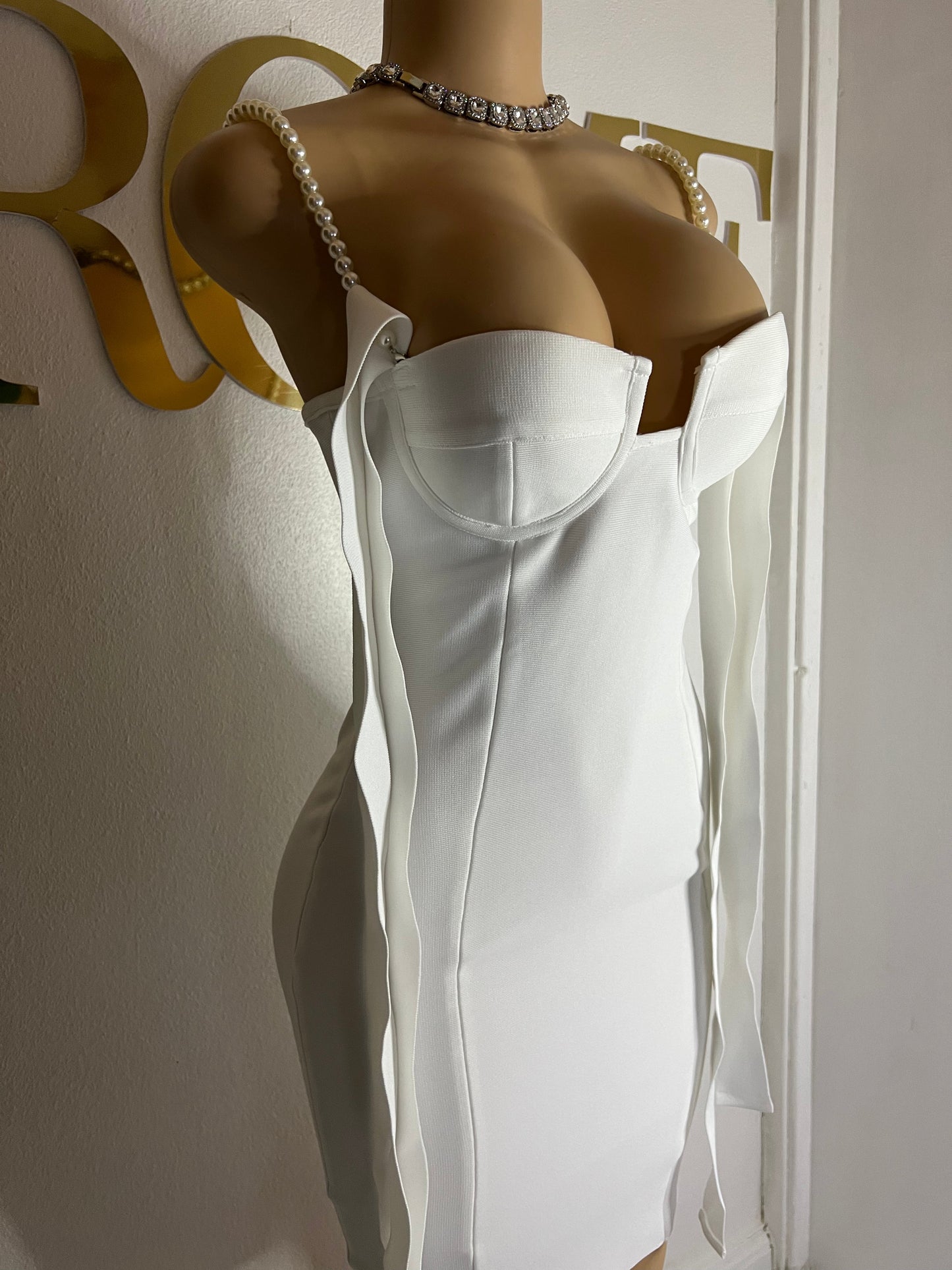 Tiffany Pearl Glam Dress