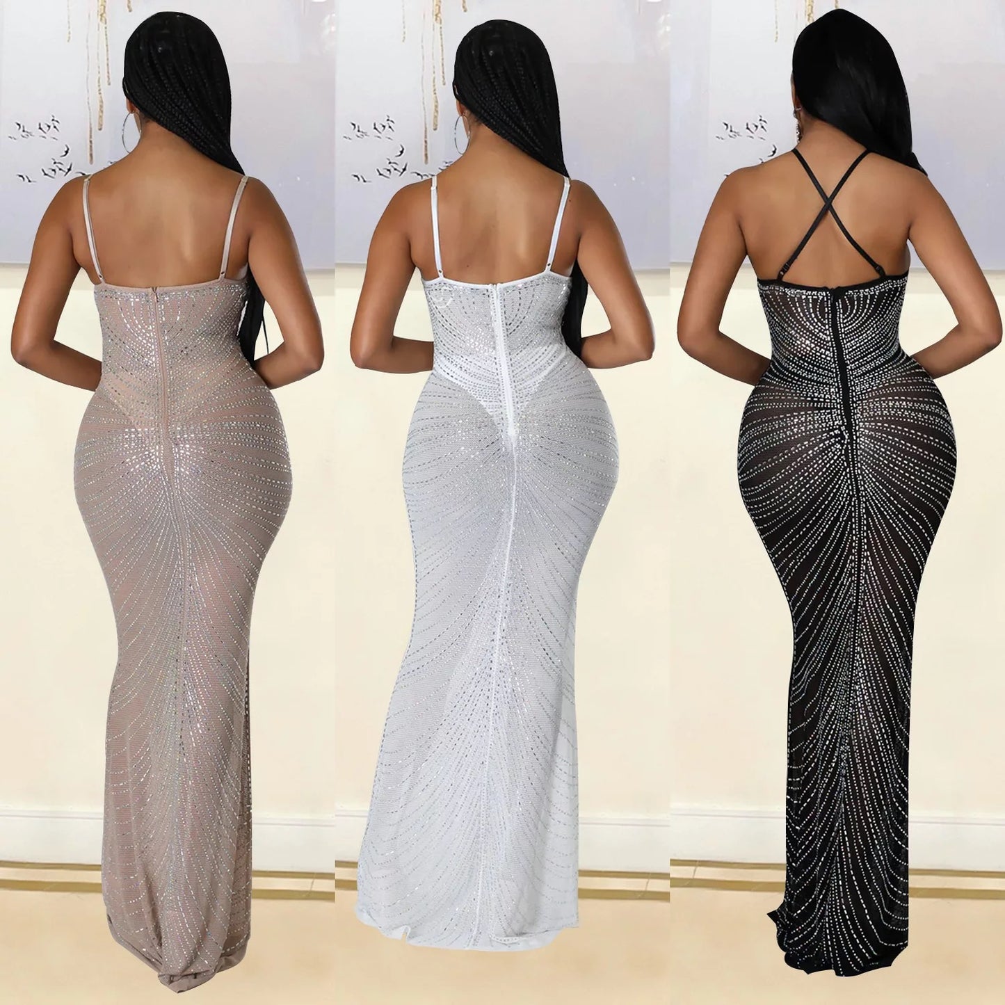 Medusa Dress 2 (White)