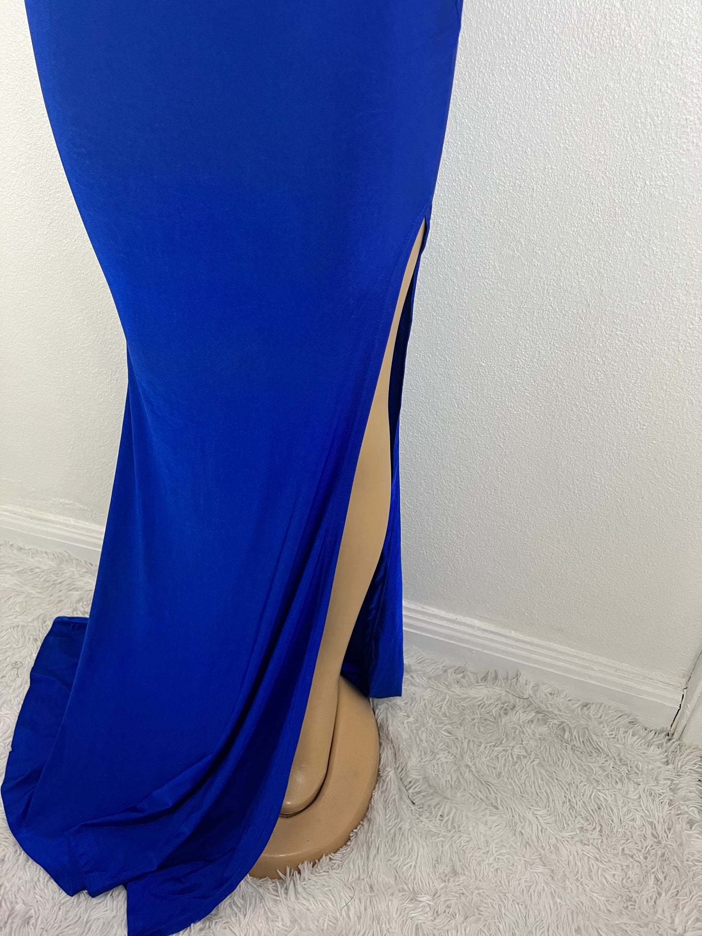 Kerry Short Sleeve Dress (Blue)