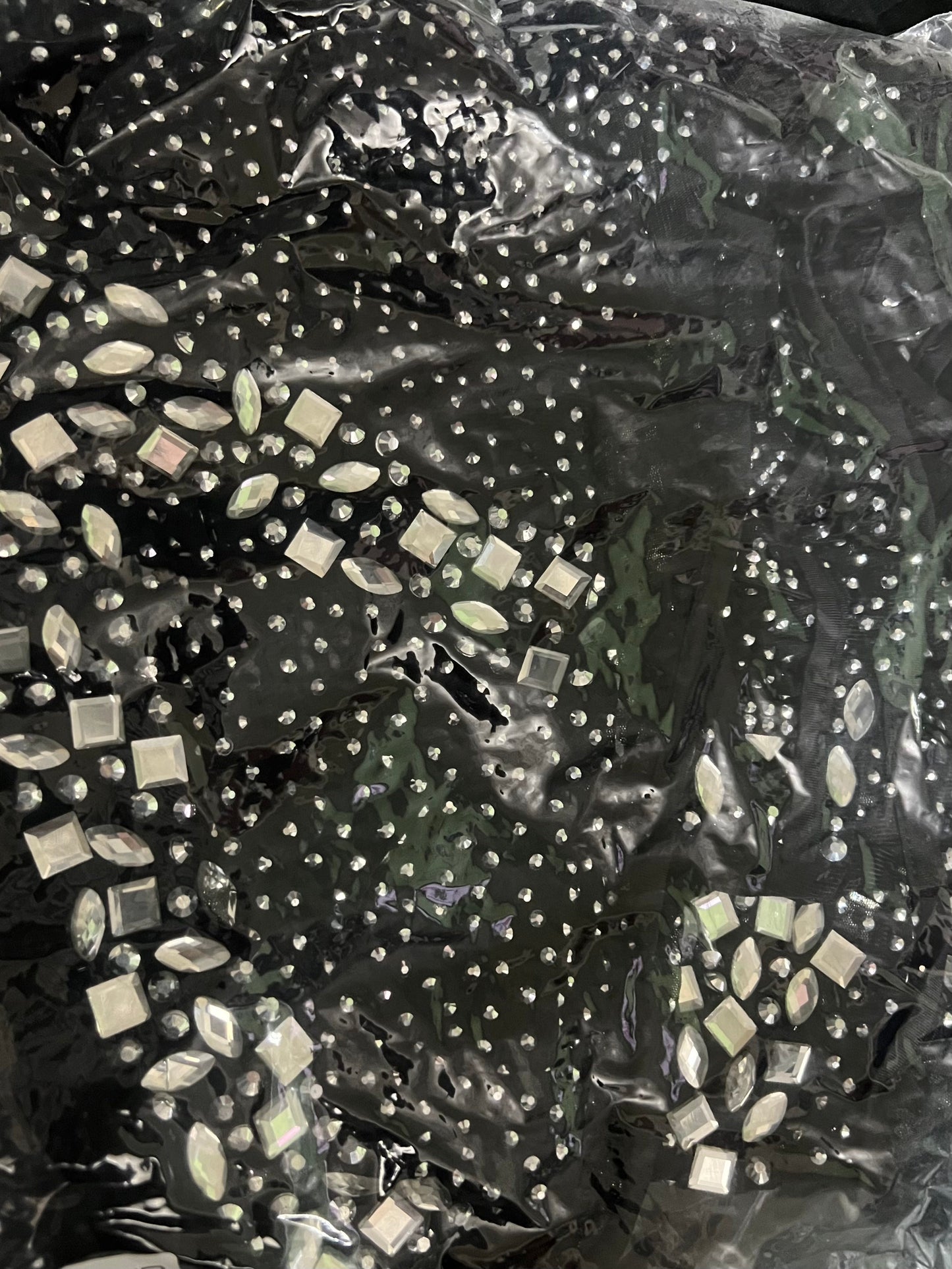 Skylar Crystal Dress (Nude)