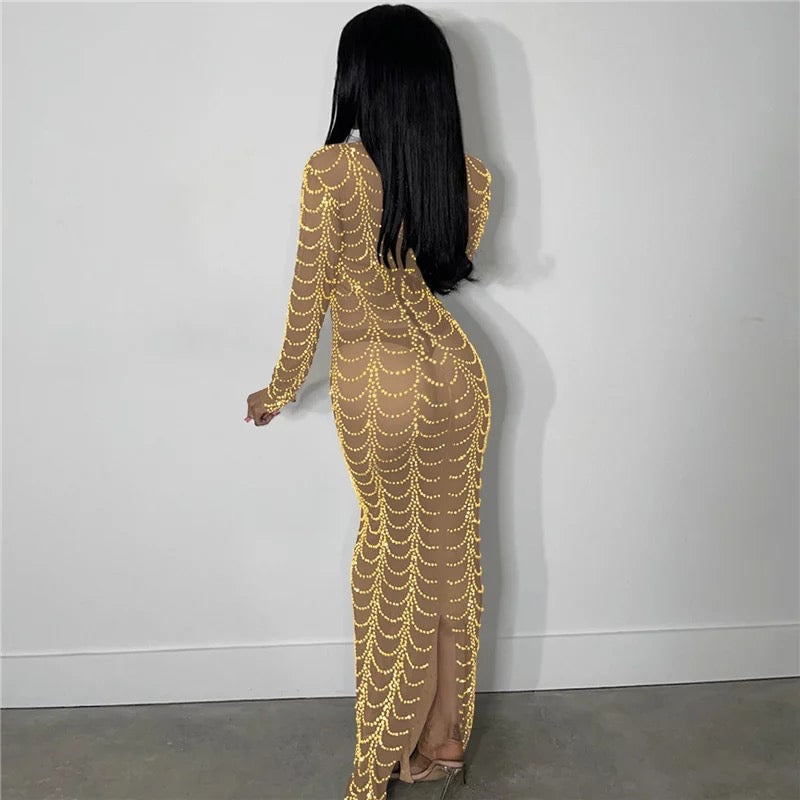 Ariana Grand Dress (Brown)