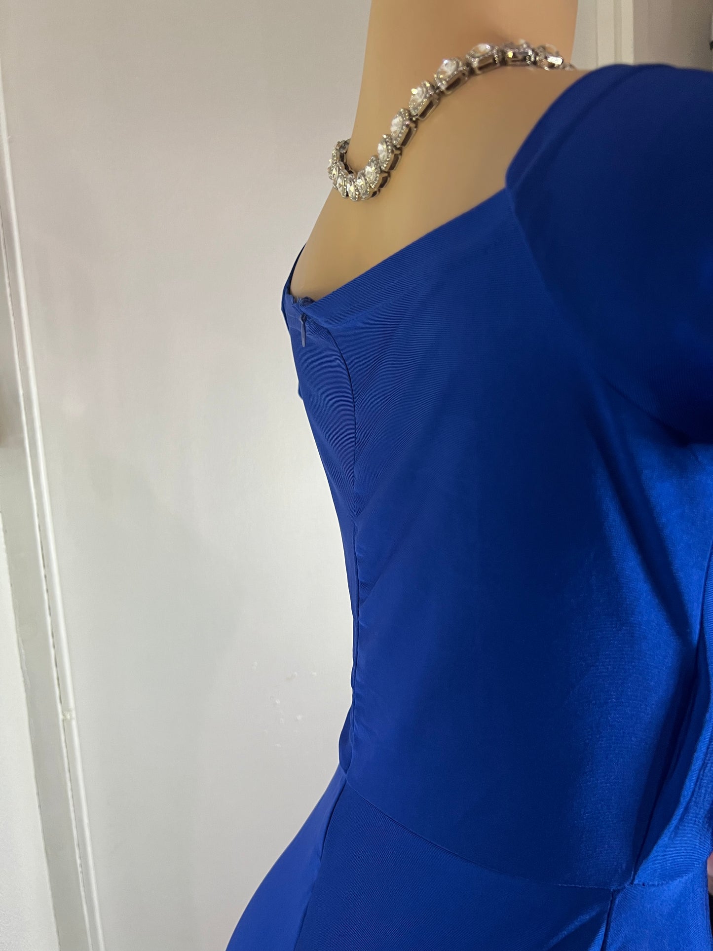 Kerry Short Sleeve Dress (Blue)