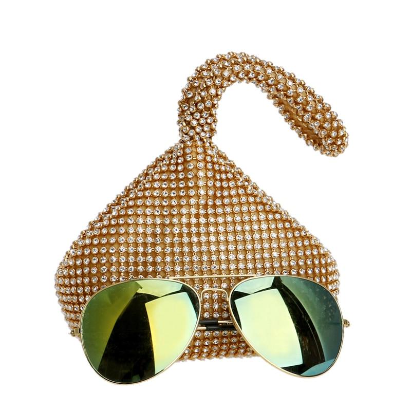 Jade Crystal Bag (Gold)