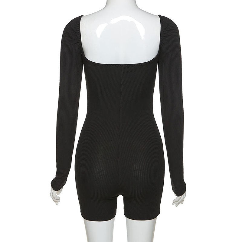 Sarah Lucky Romper (black)