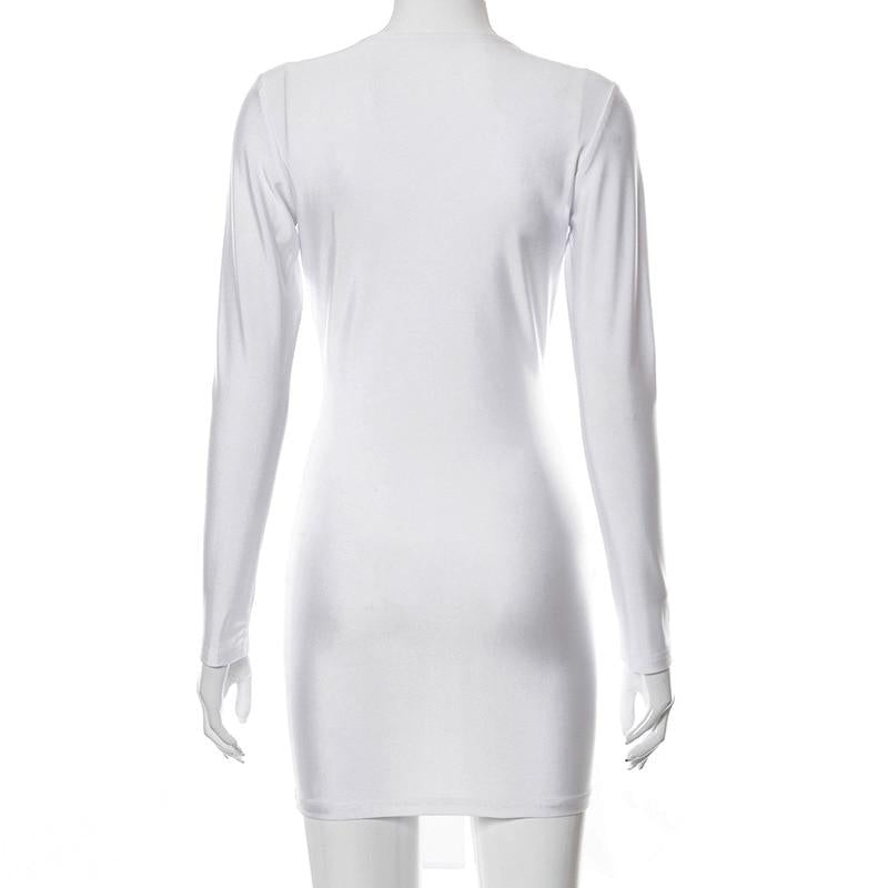 Toya Slay Dress (White)