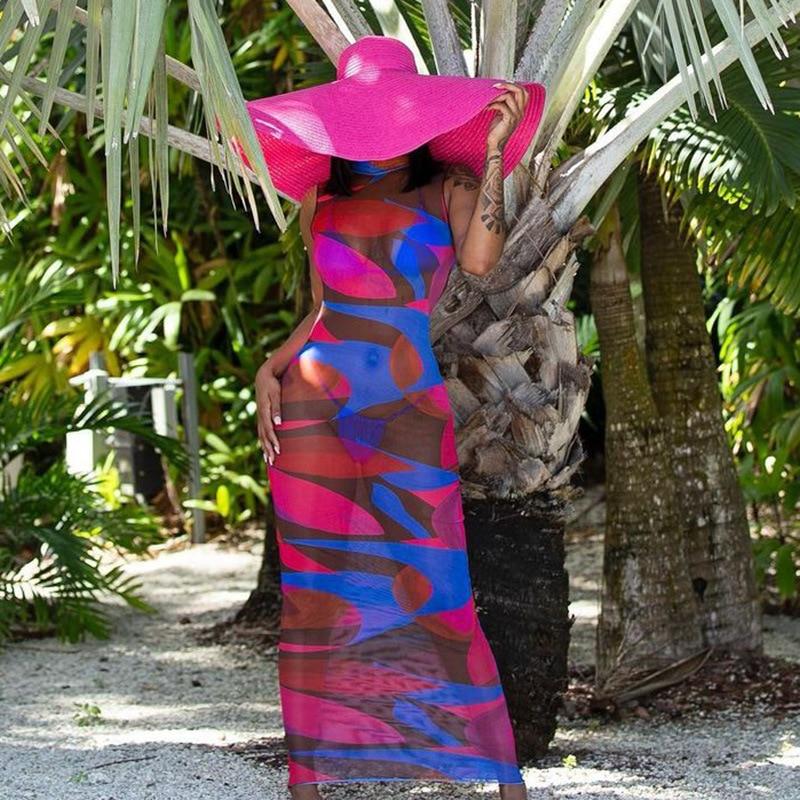Strawberry Swirl Mesh Dress
