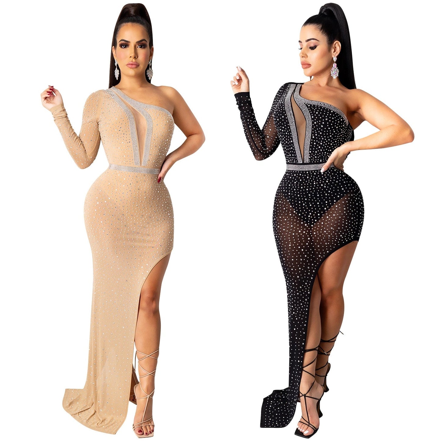 Kylie Dress (Nude)
