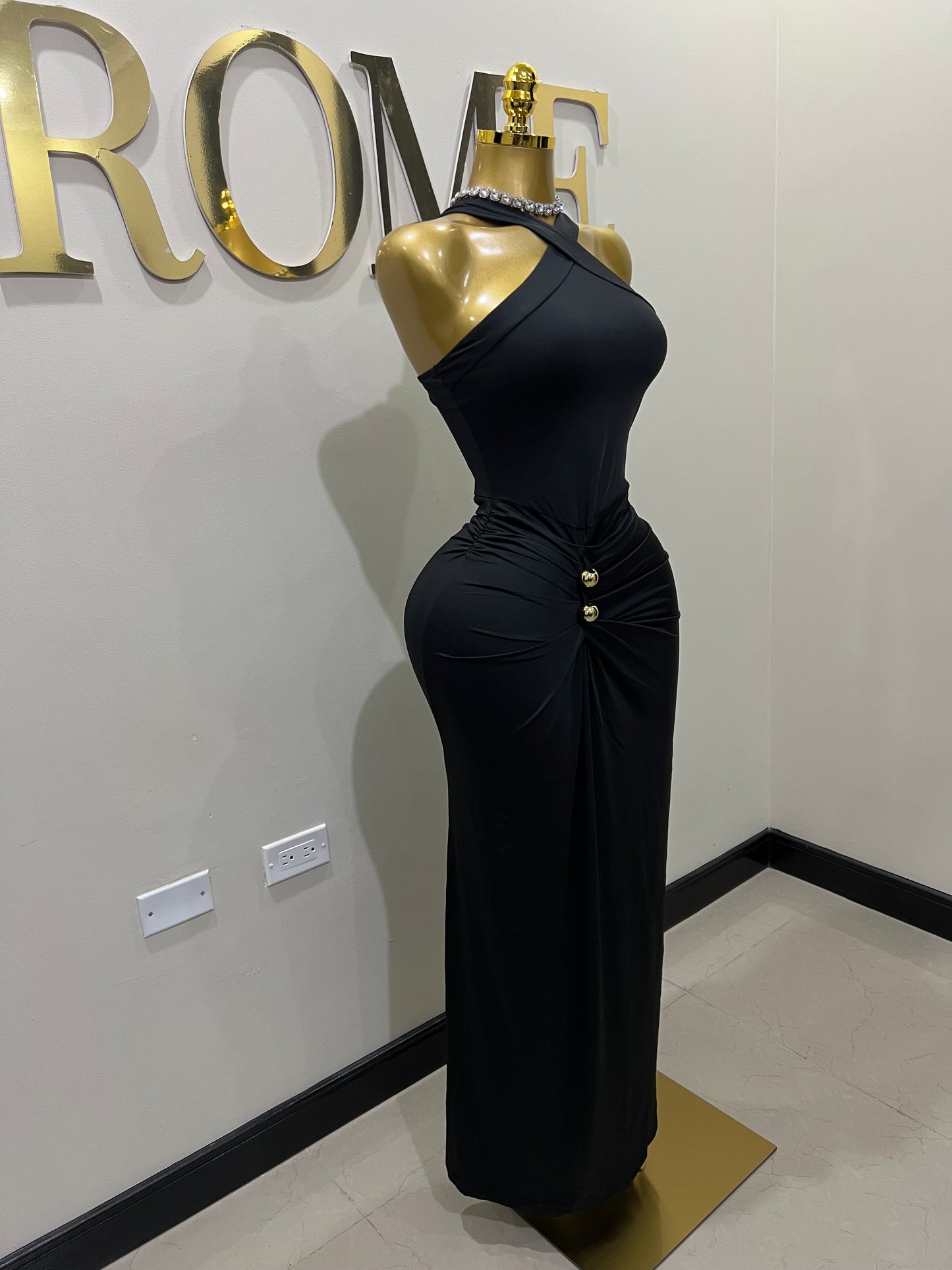 Olive Dress (Black)
