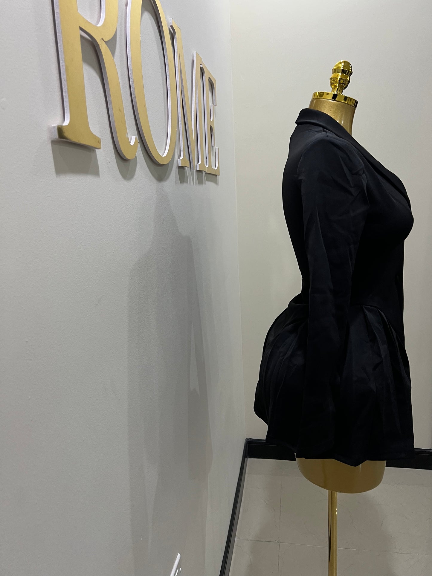 Jodie Mini Dress (Black)