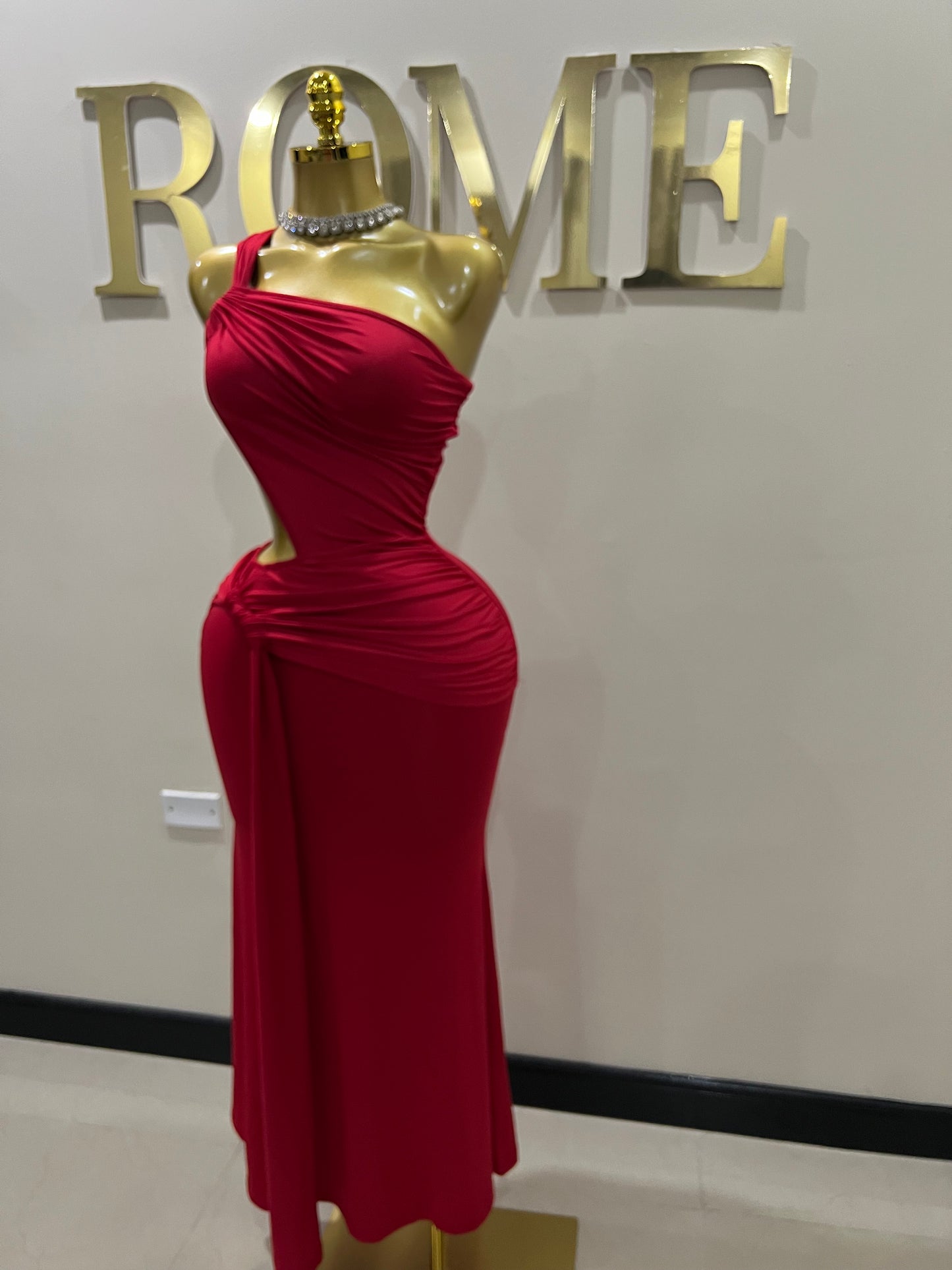 Emma Giselle Dress (Red)