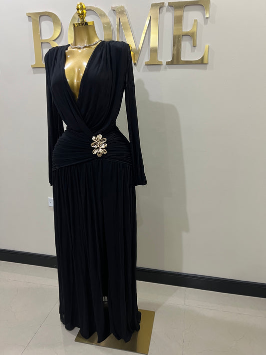 Michelle Valor Dress (Black)